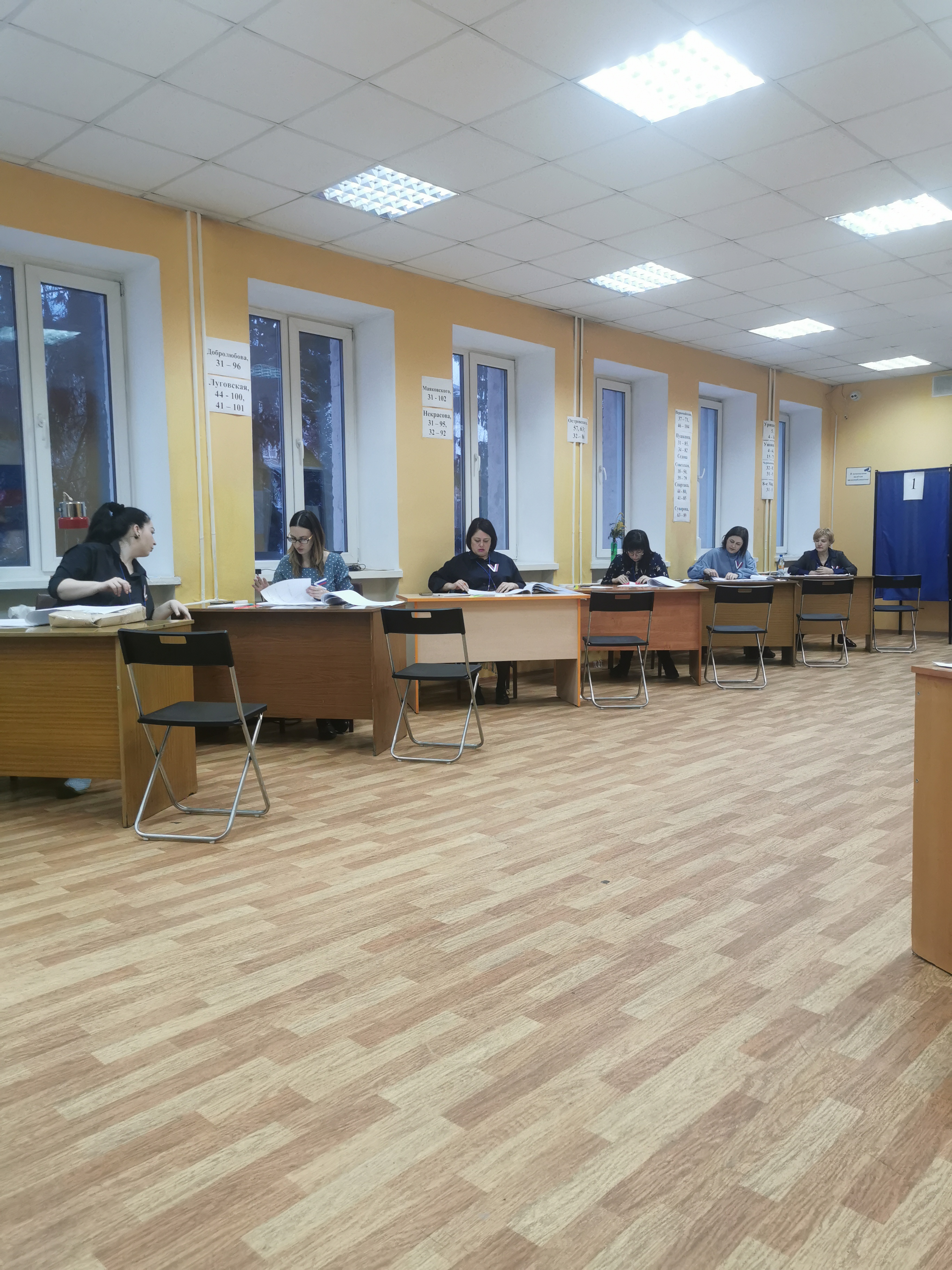 Сообщение наблюдателя — УИК №1354, Новосибирская область