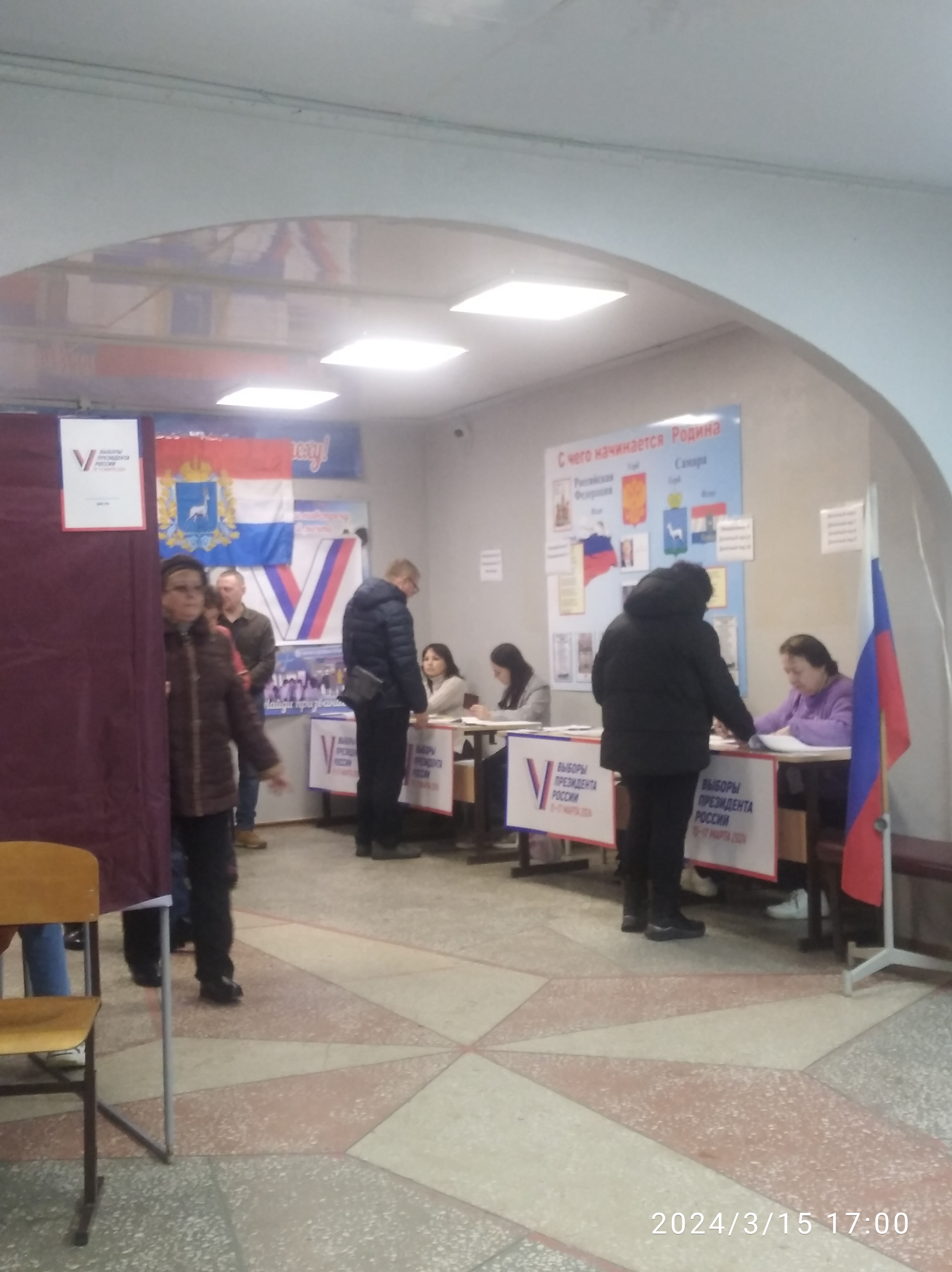 Сообщение наблюдателя — УИК №2802, Самарская область