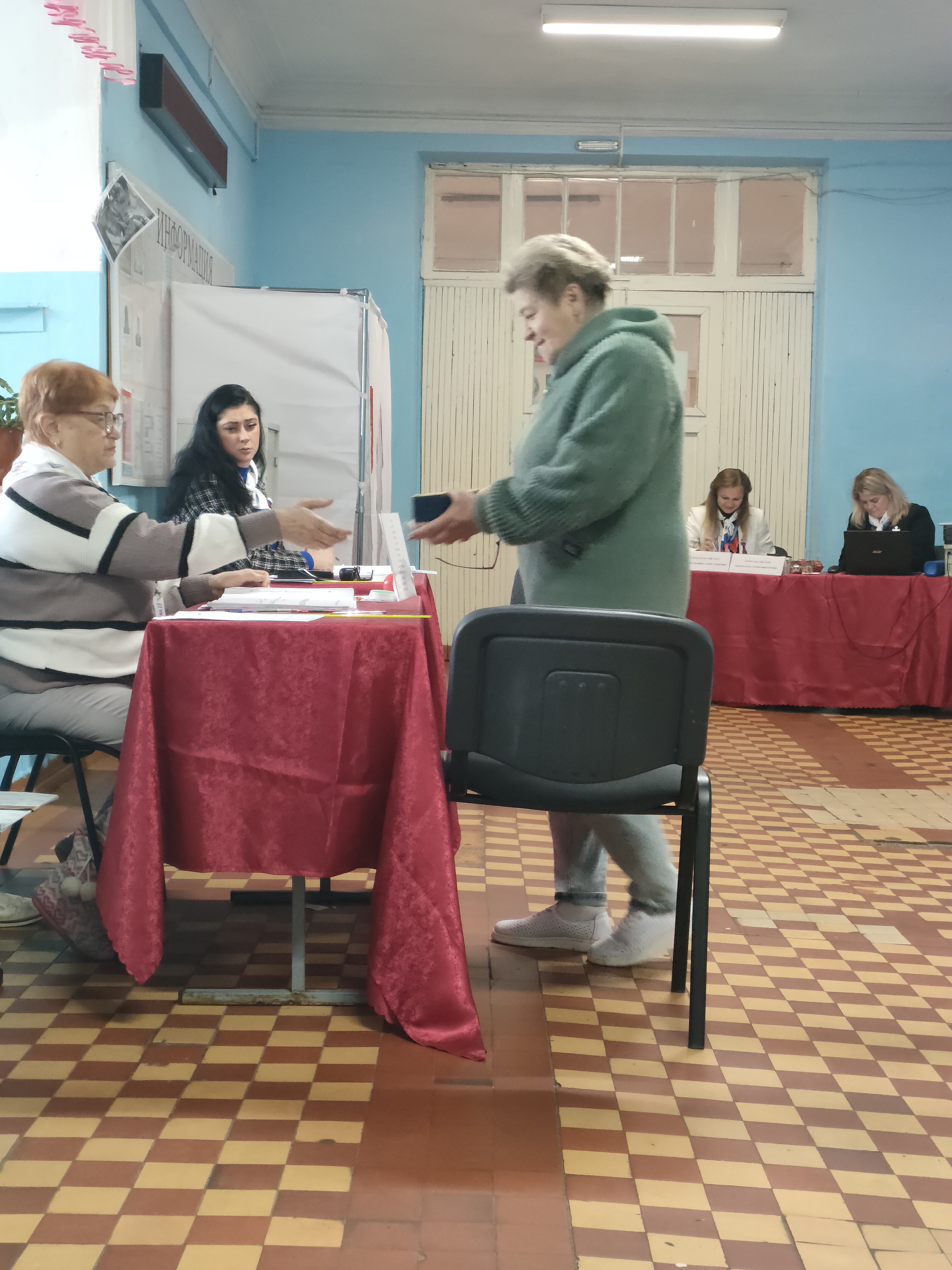 Сообщение — УИК №815, Московская область