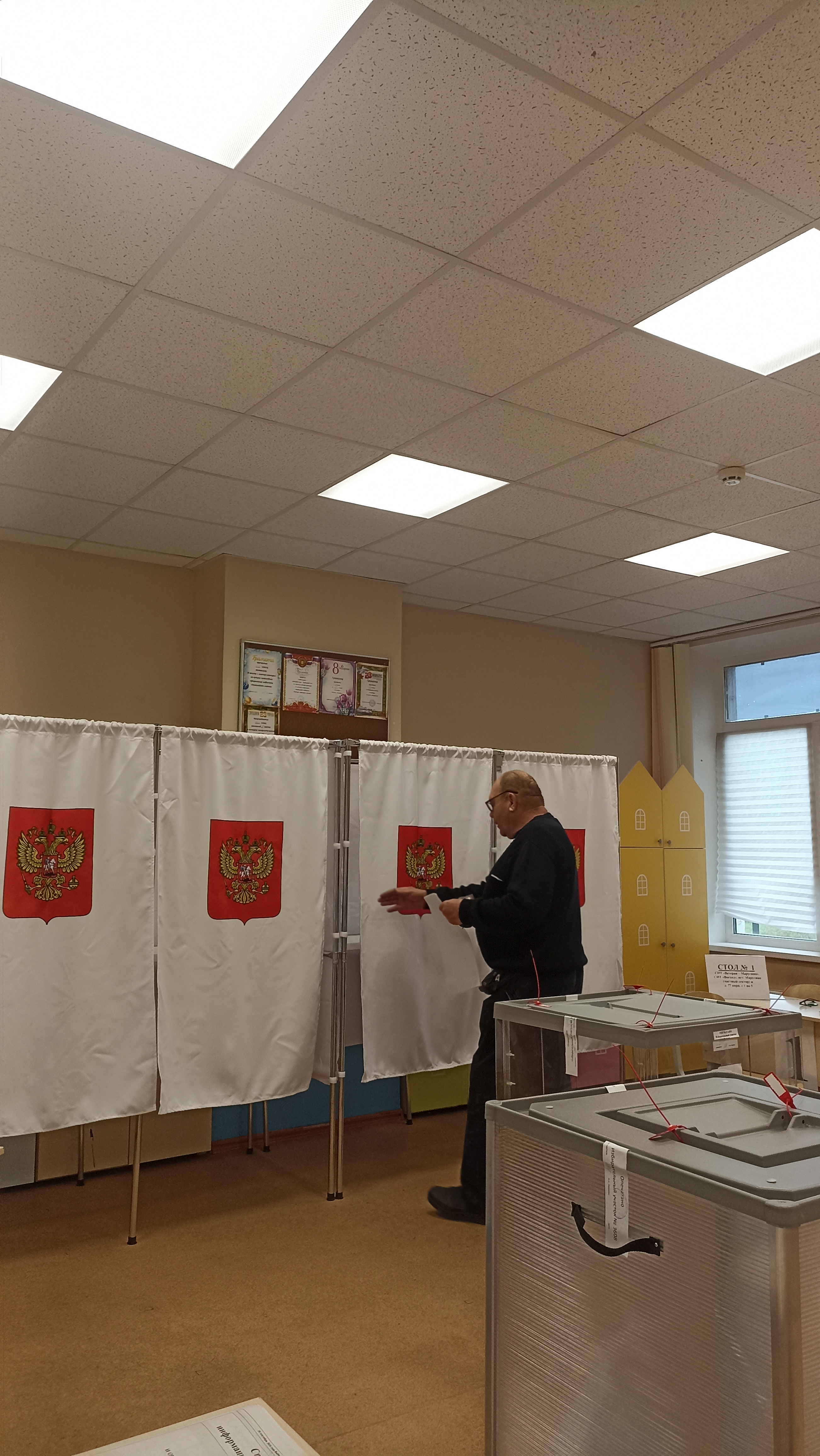 Сообщение — УИК №3608, Московская область