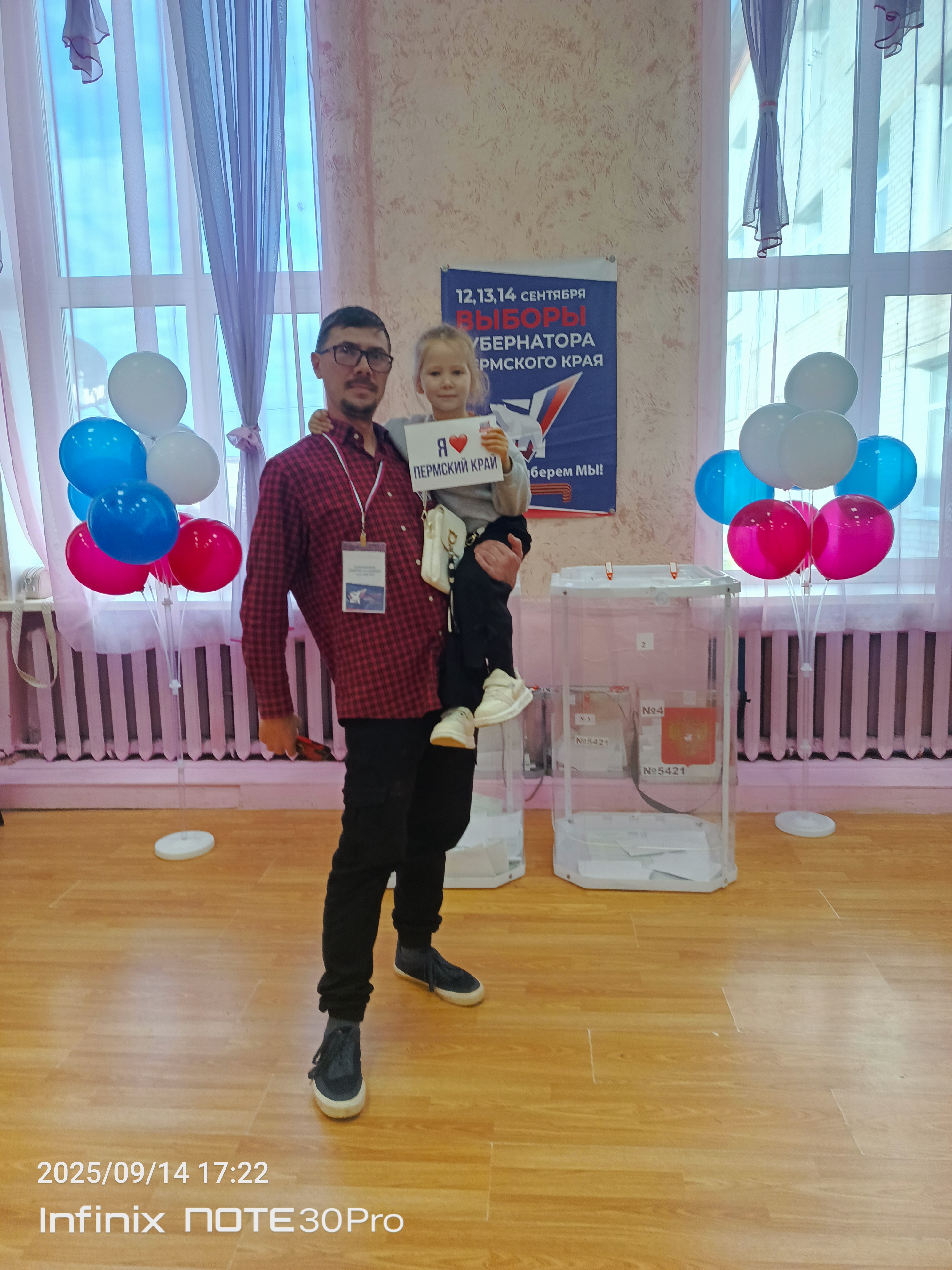 Сообщение наблюдателя — УИК №5421, Пермский край