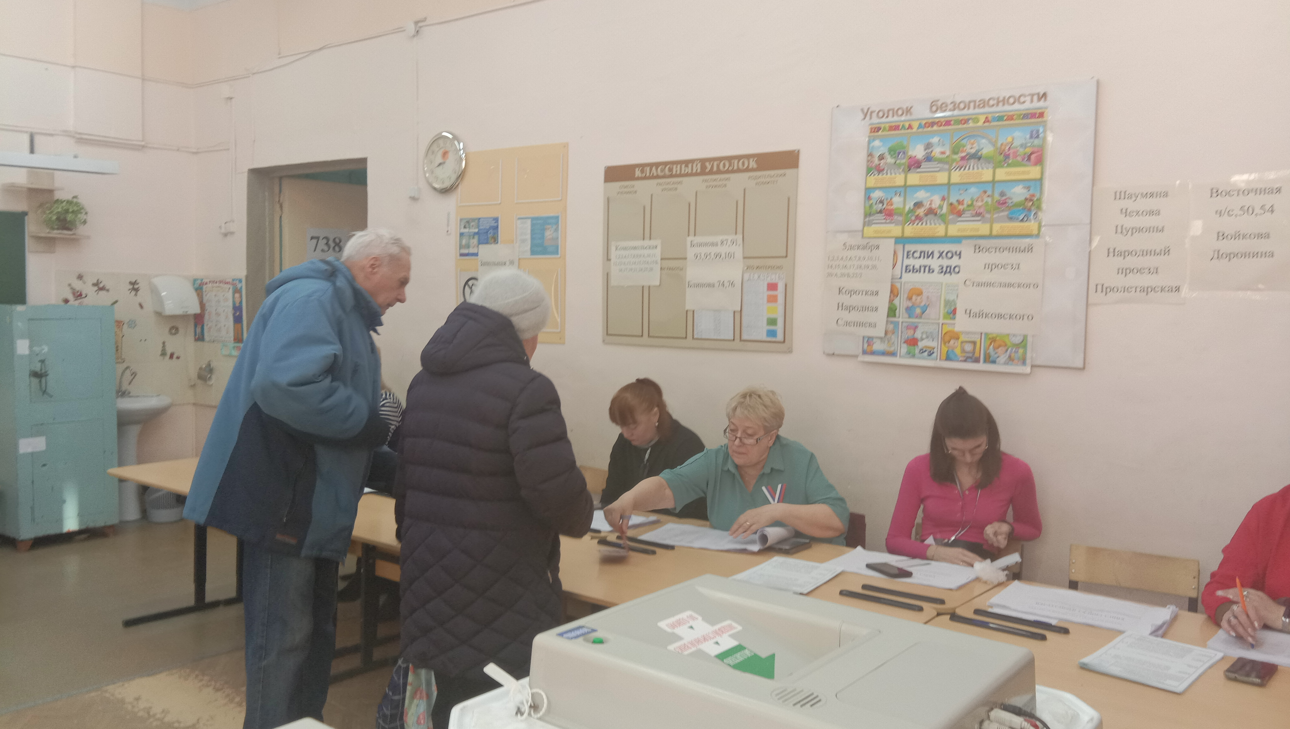 Сообщение наблюдателя — УИК №738, Владимирская область