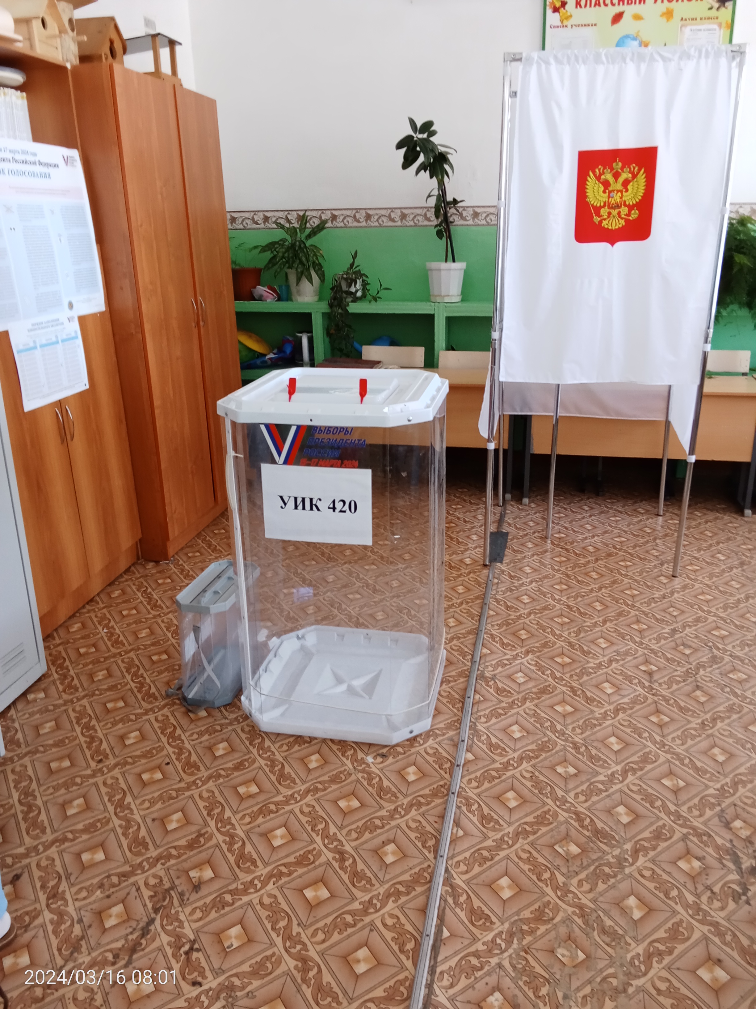 Сообщение наблюдателя — УИК №420, Республика Мордовия