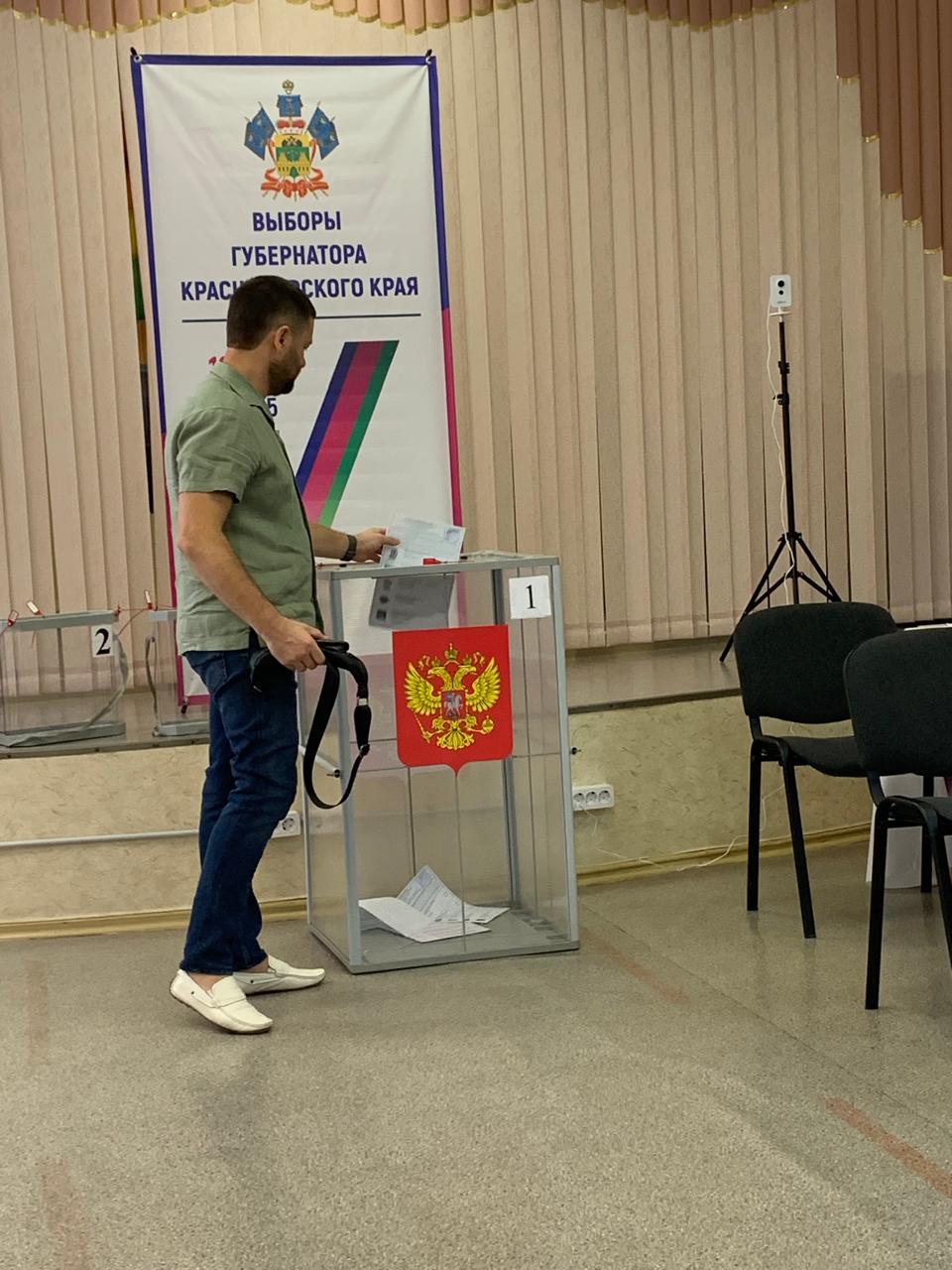 Сообщение наблюдателя — УИК №6401, Краснодарский край