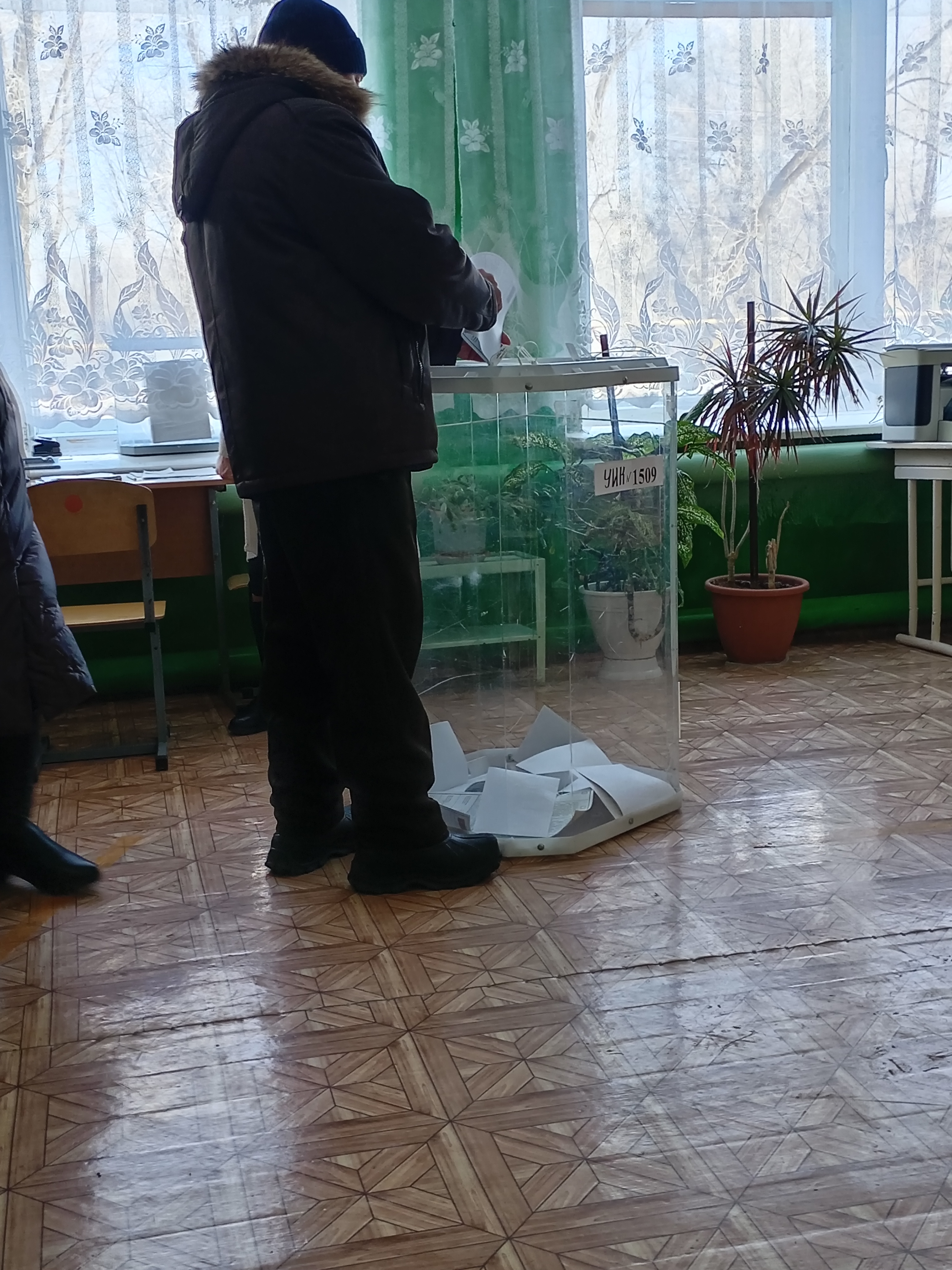 Сообщение наблюдателя — УИК №1509, Саратовская область
