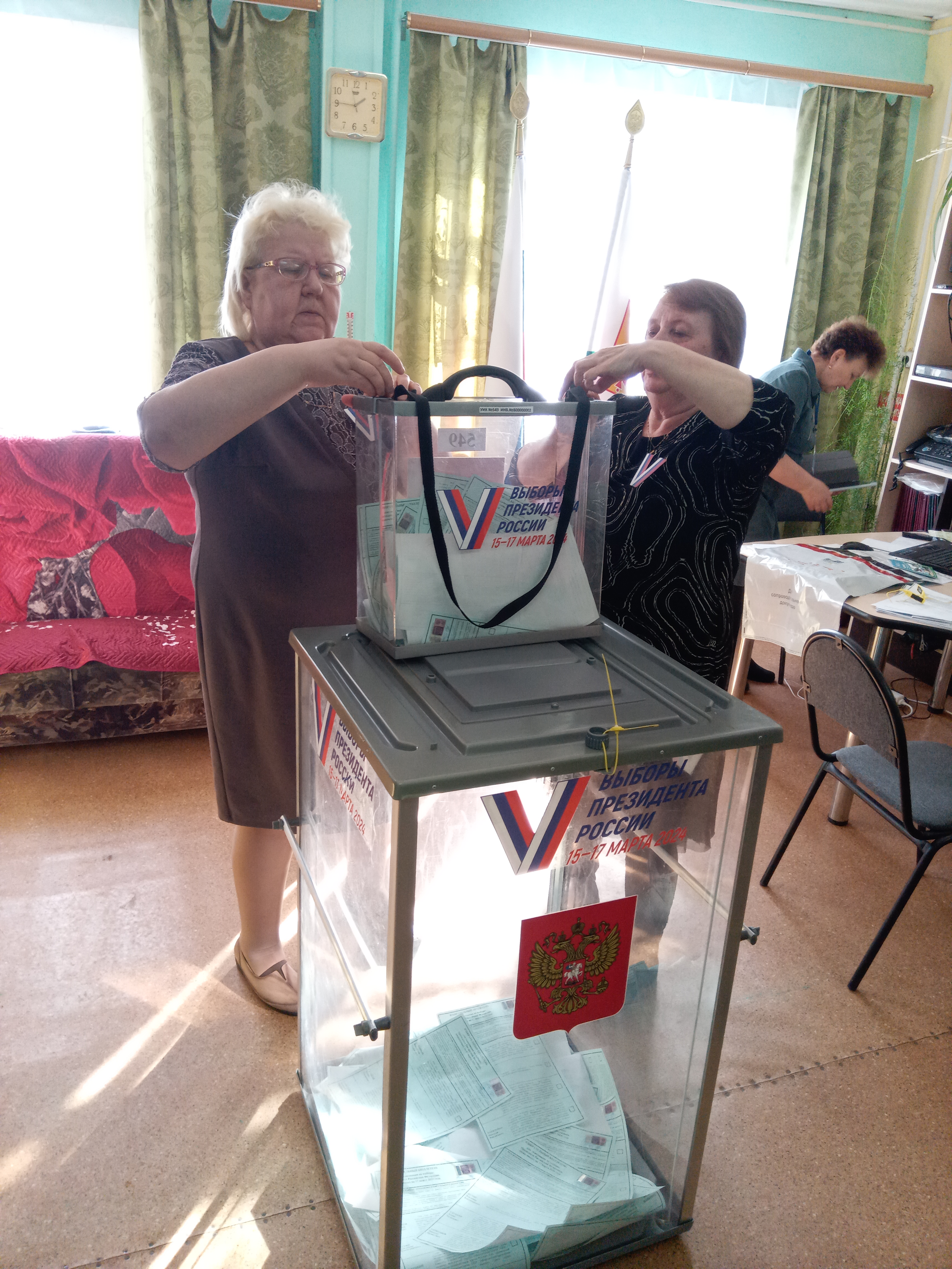 Сообщение наблюдателя — УИК №549, Кировская область