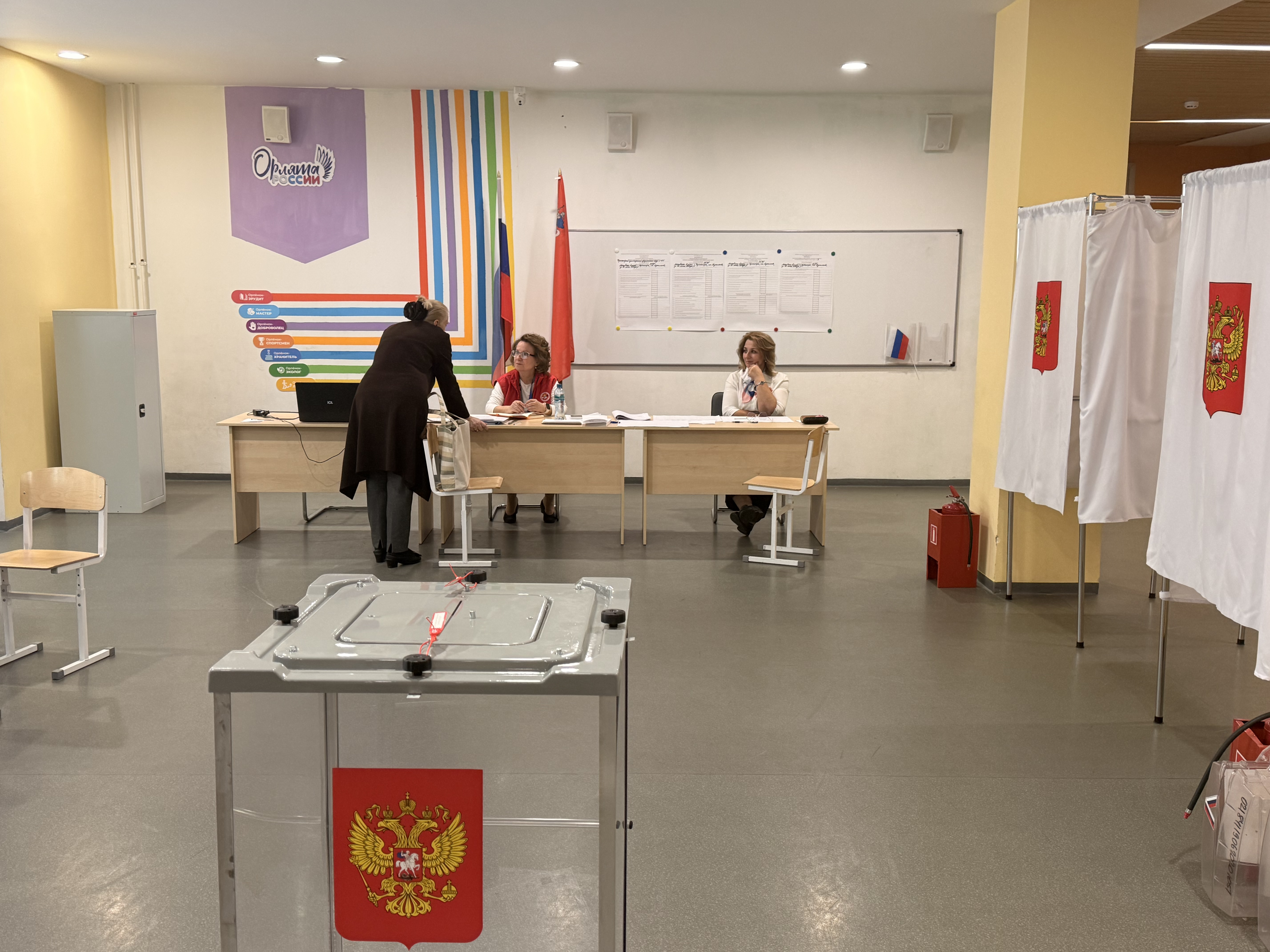 Сообщение — УИК №3695, Московская область