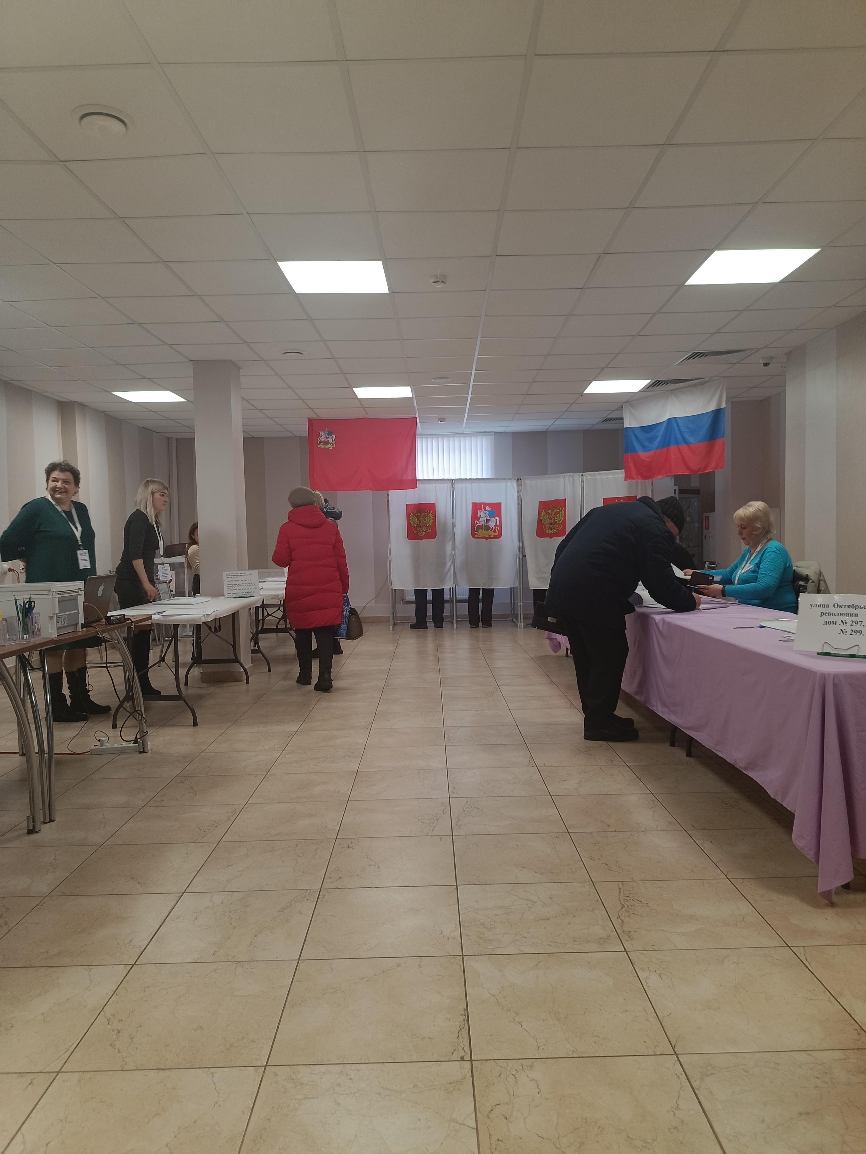 Сообщение наблюдателя — УИК №1006, Московская область