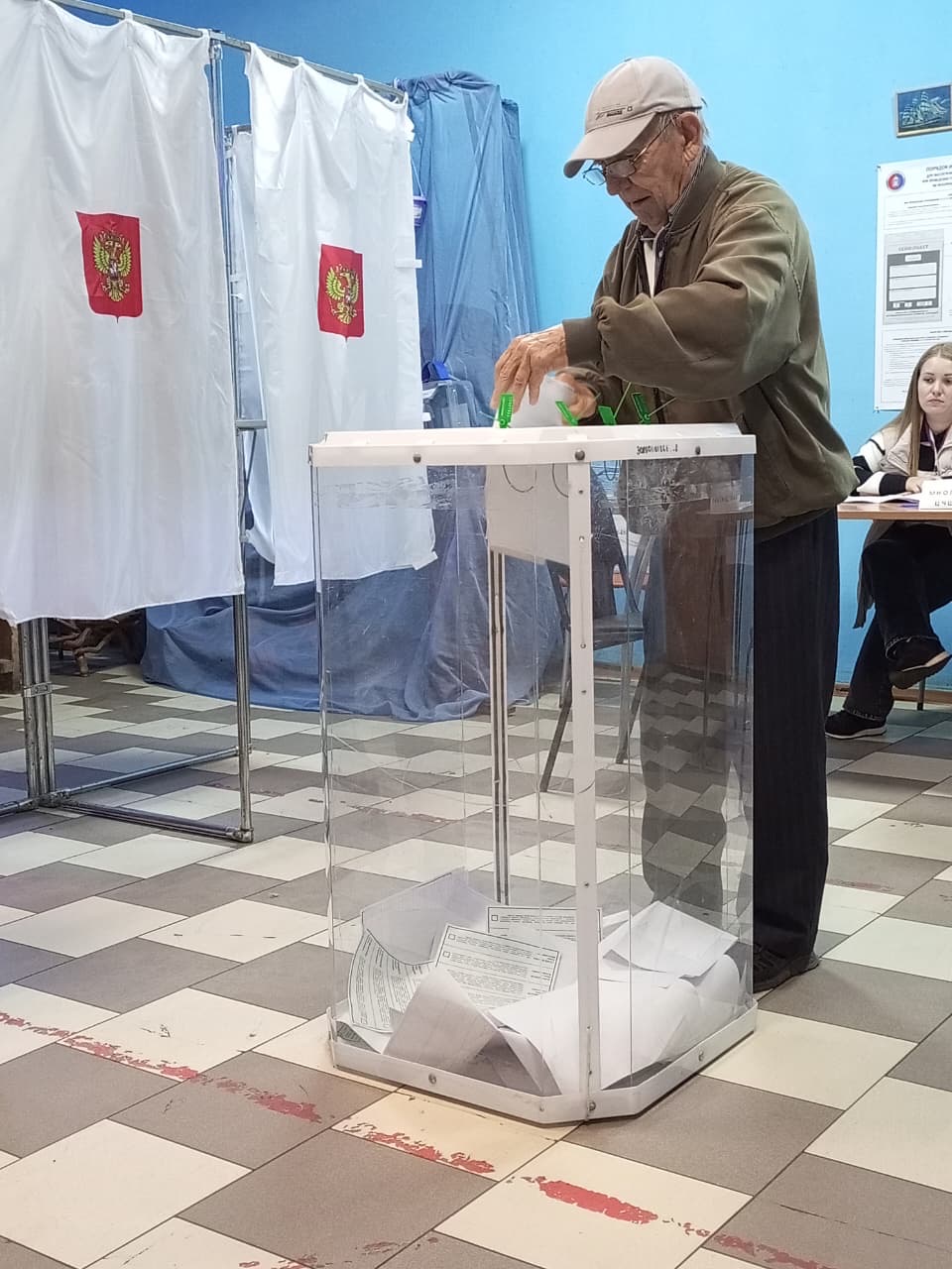 Сообщение наблюдателя — УИК №548, Тамбовская область