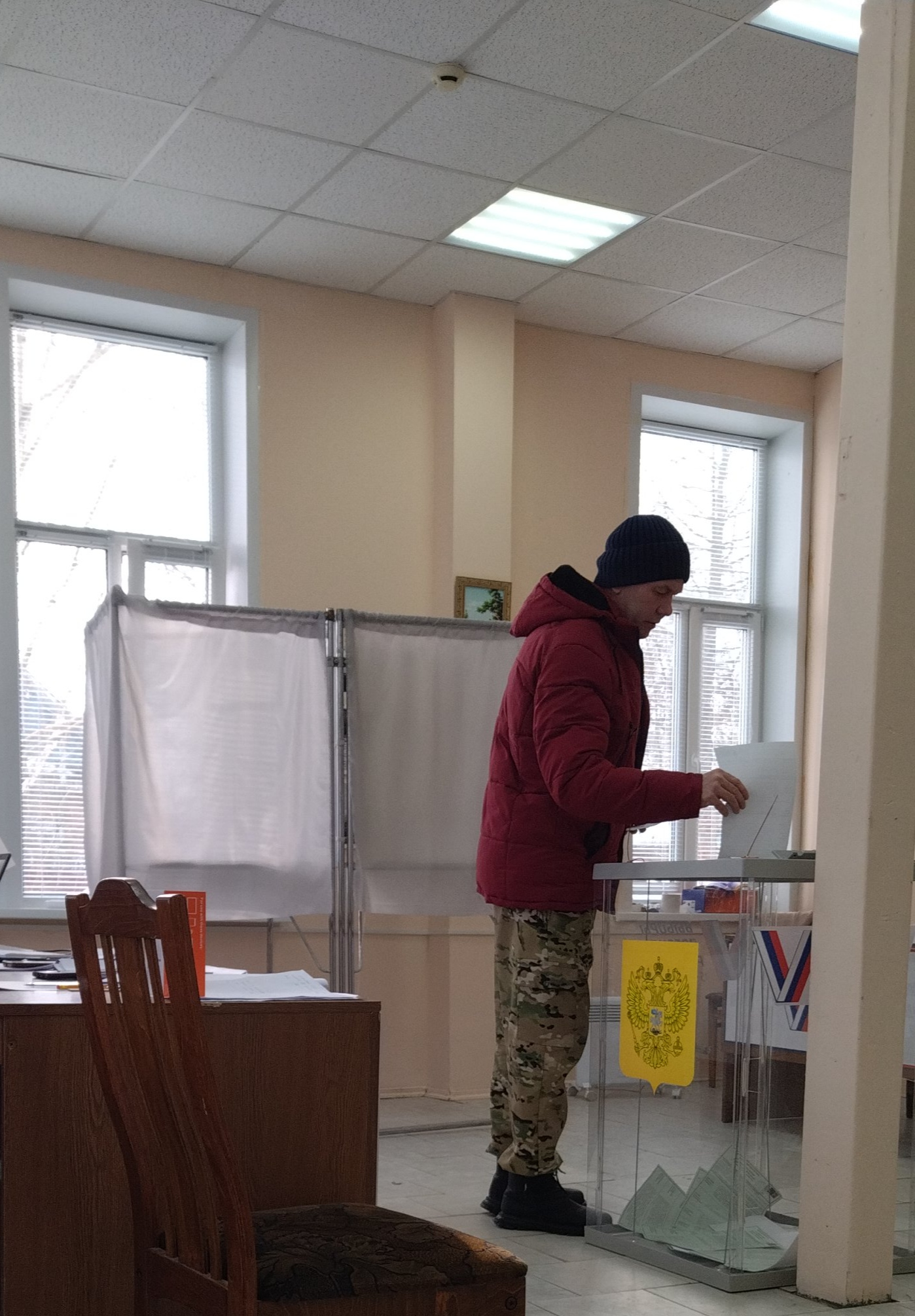 Сообщение наблюдателя — УИК №114, Вологодская область