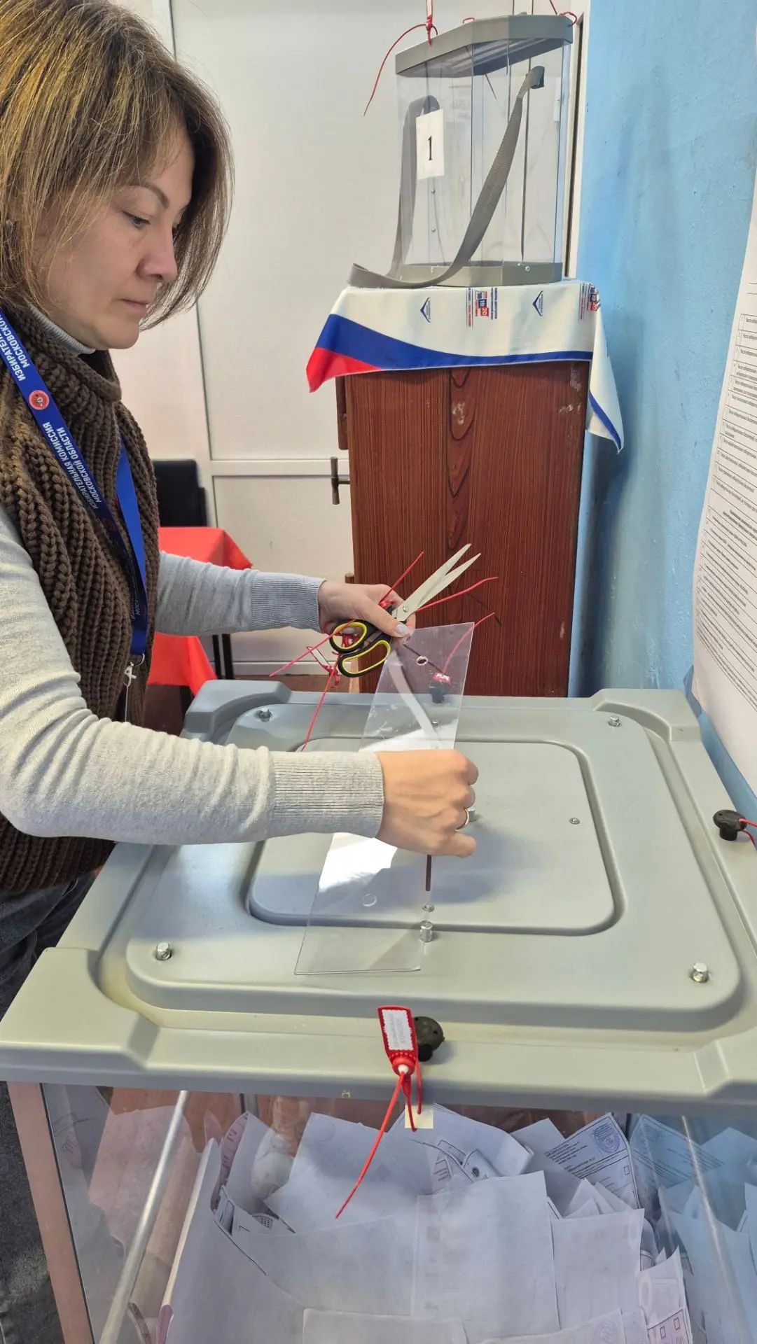 Сообщение — УИК №3708, Московская область