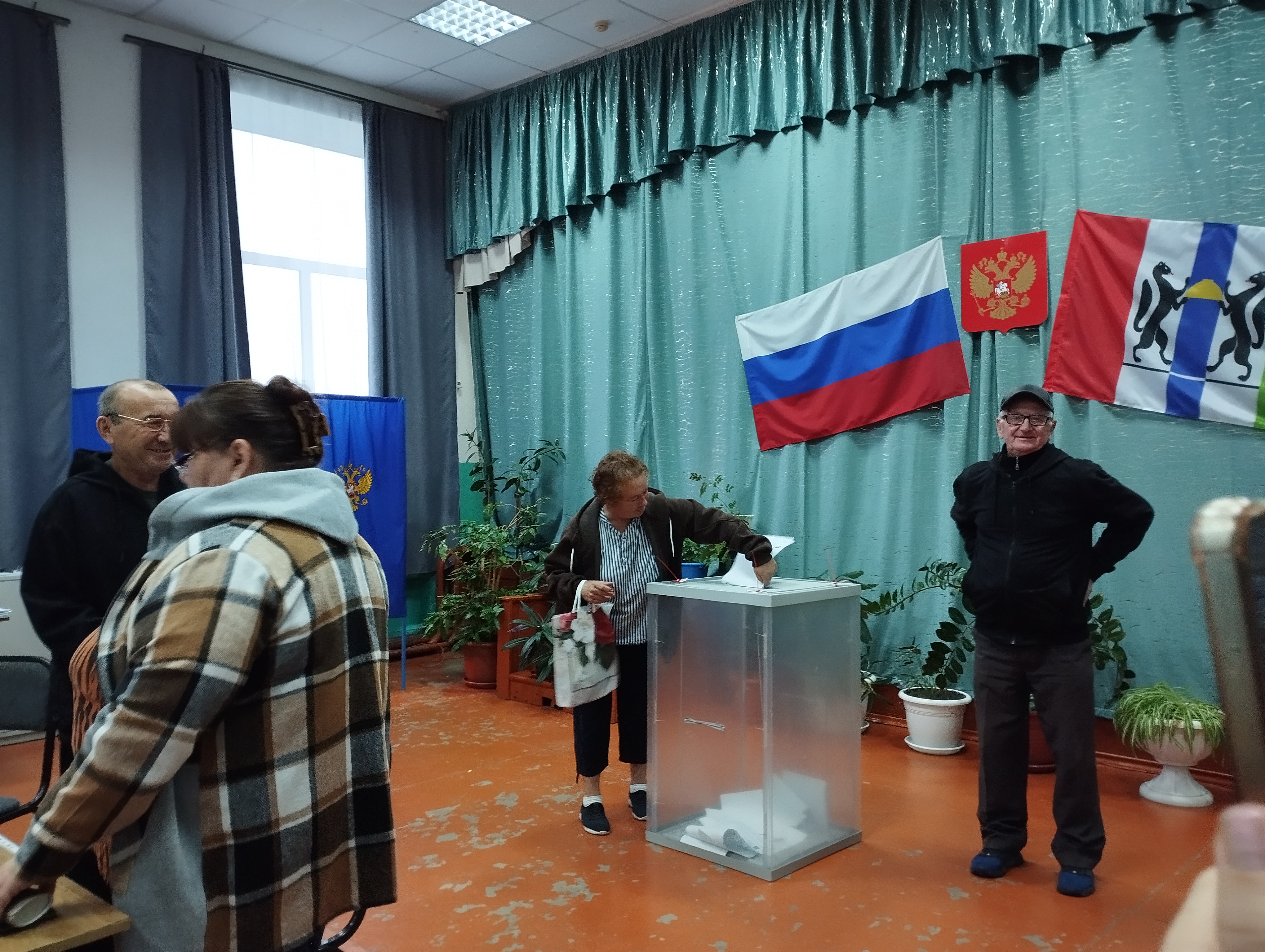 Сообщение — УИК №907, Новосибирская область