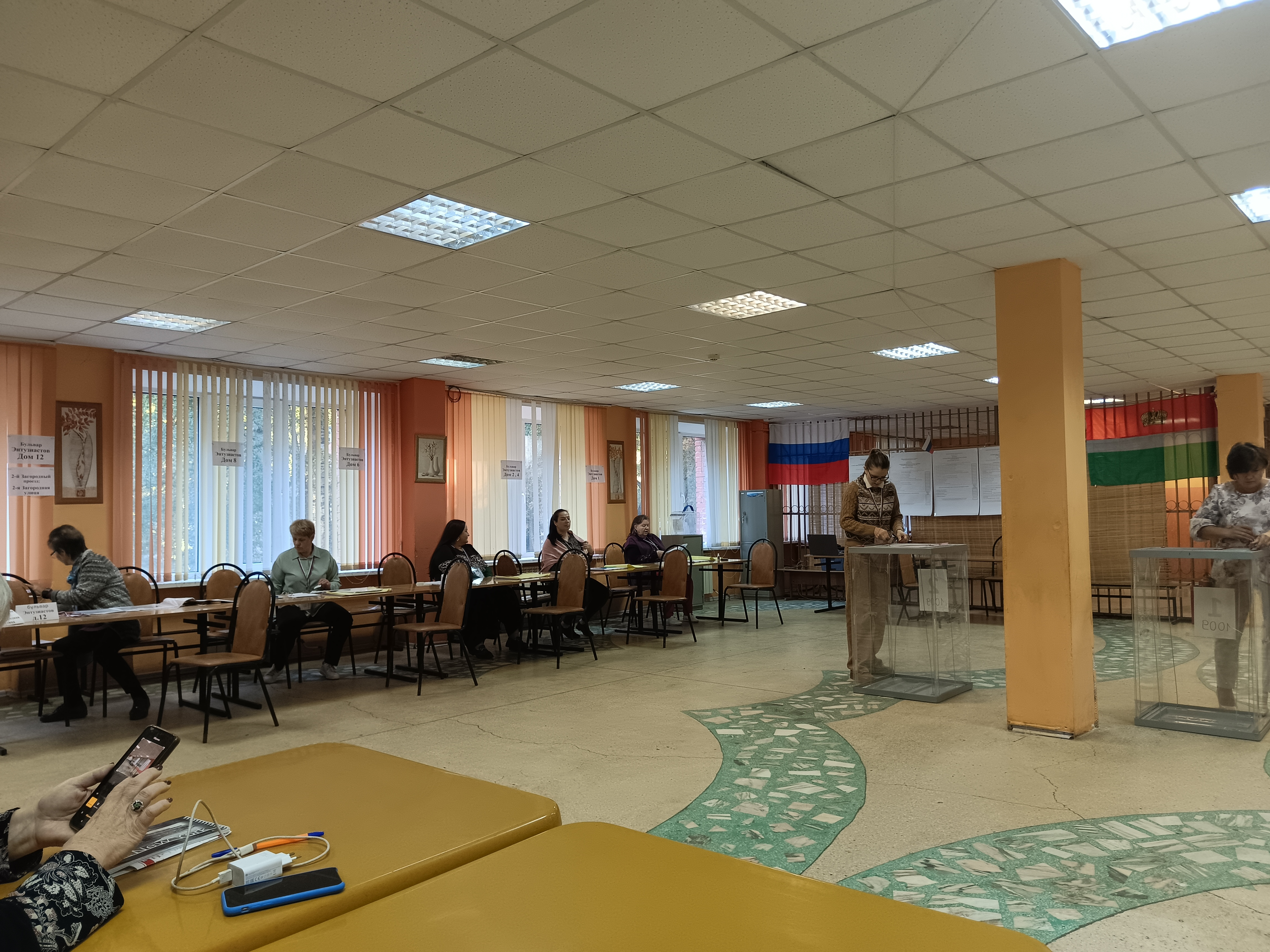 Сообщение наблюдателя — УИК №1009, Калужская область
