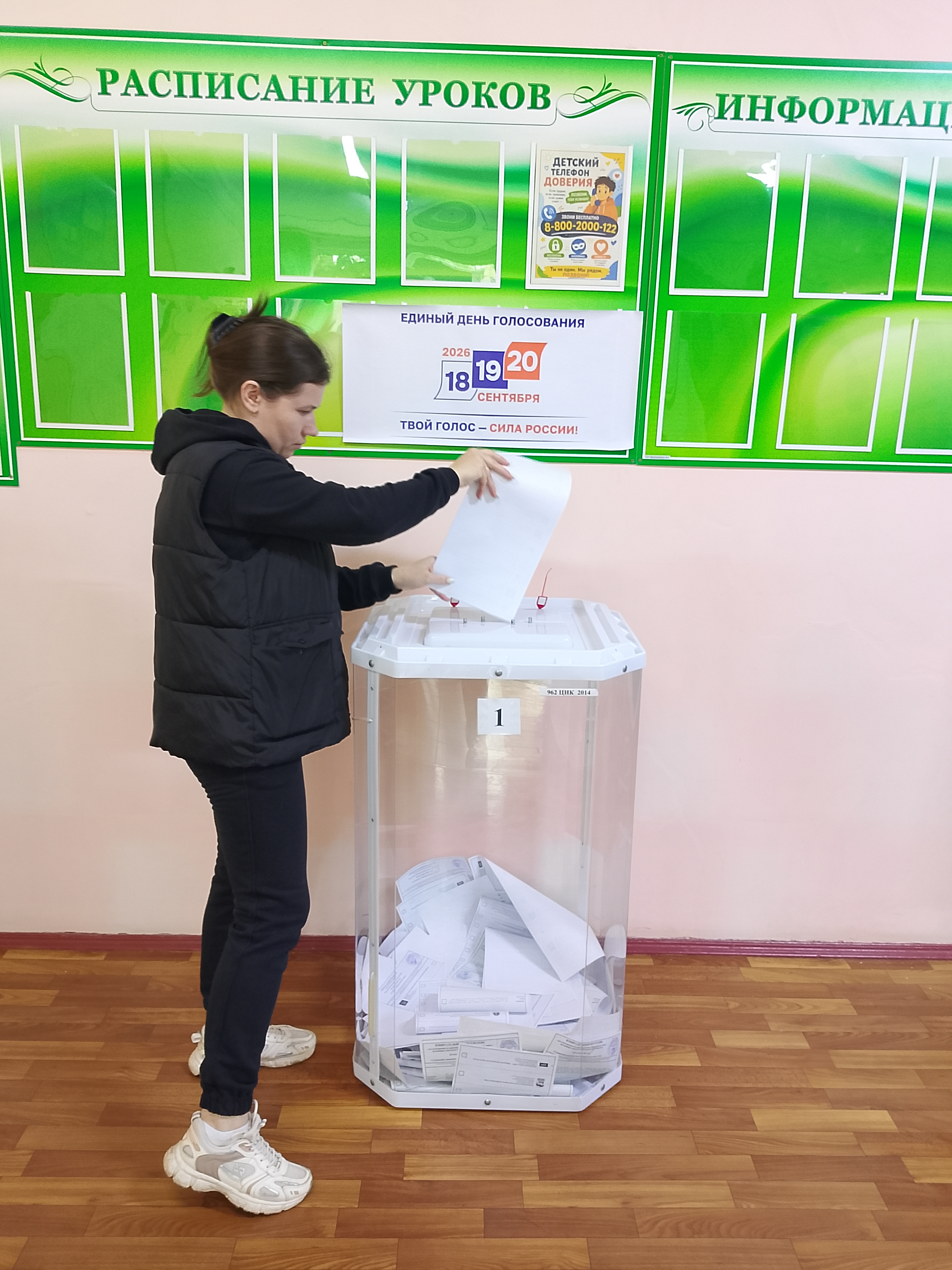 Сообщение — УИК №825, Московская область