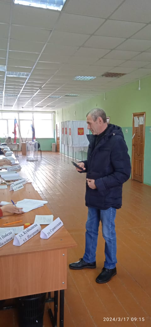 Сообщение наблюдателя — УИК №271, Республика Мордовия