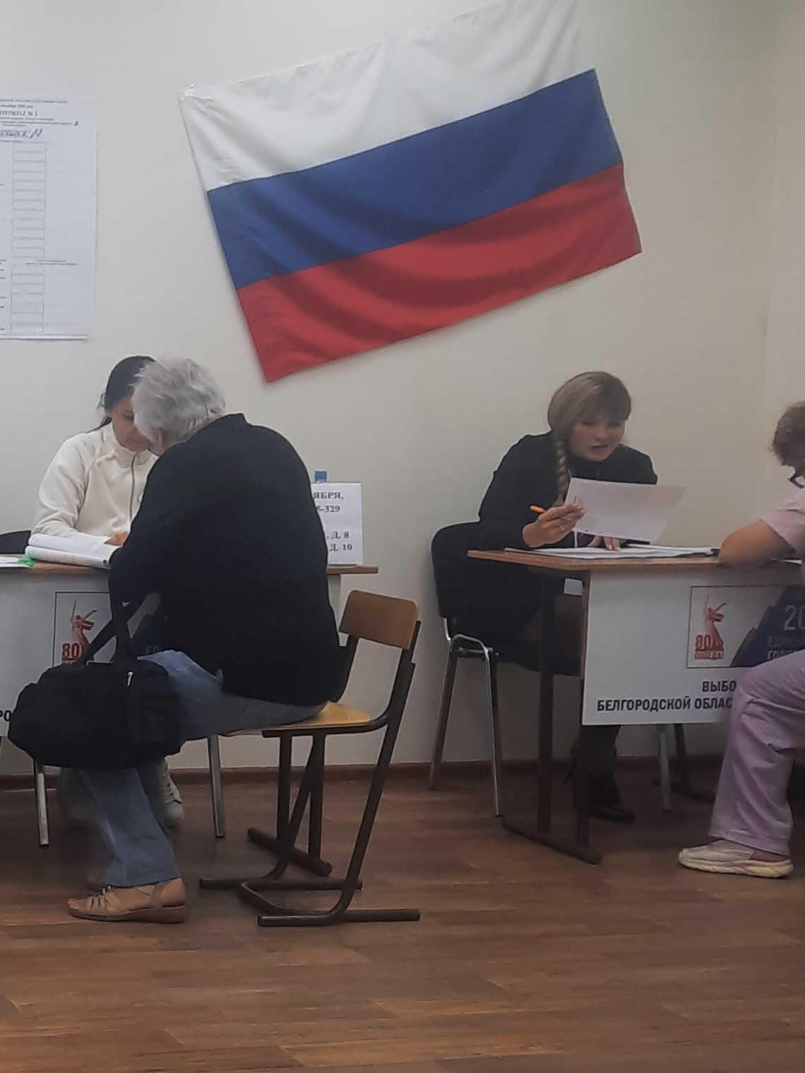 Сообщение наблюдателя — УИК №57, Белгородская область
