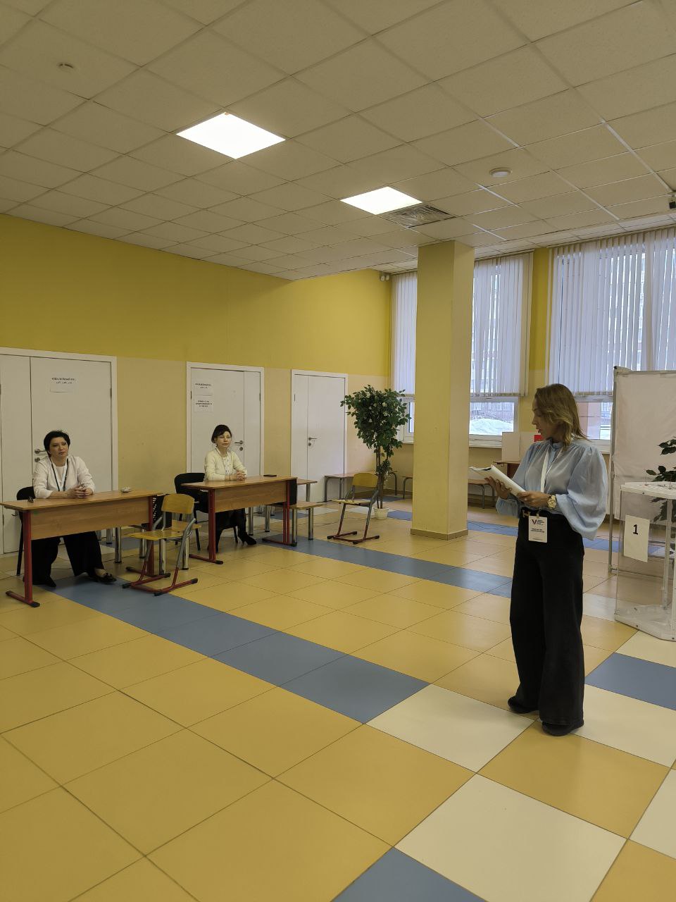 Сообщение наблюдателя — УИК №3652, Московская область