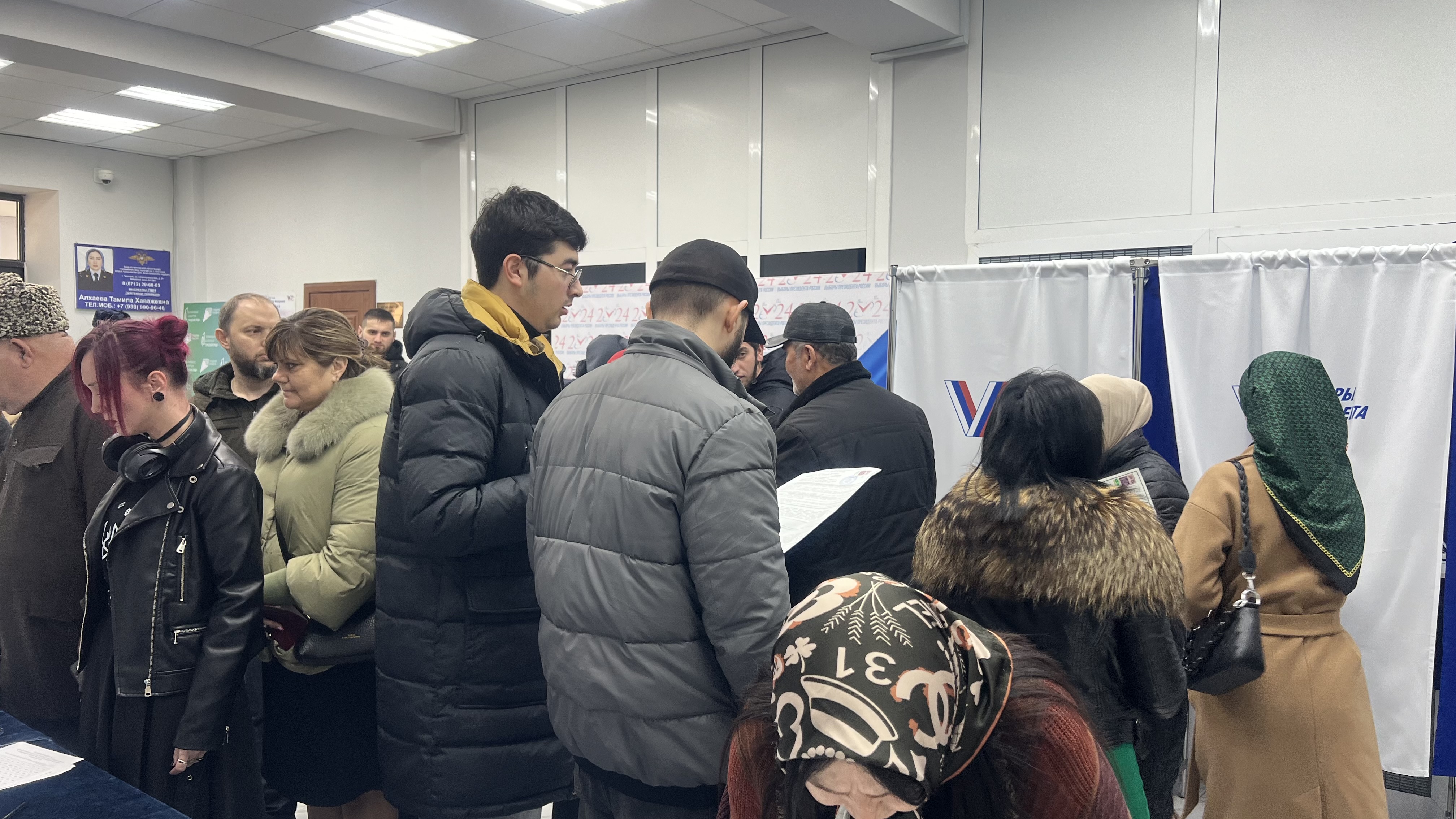 Сообщение наблюдателя — УИК №392, Чеченская Республика