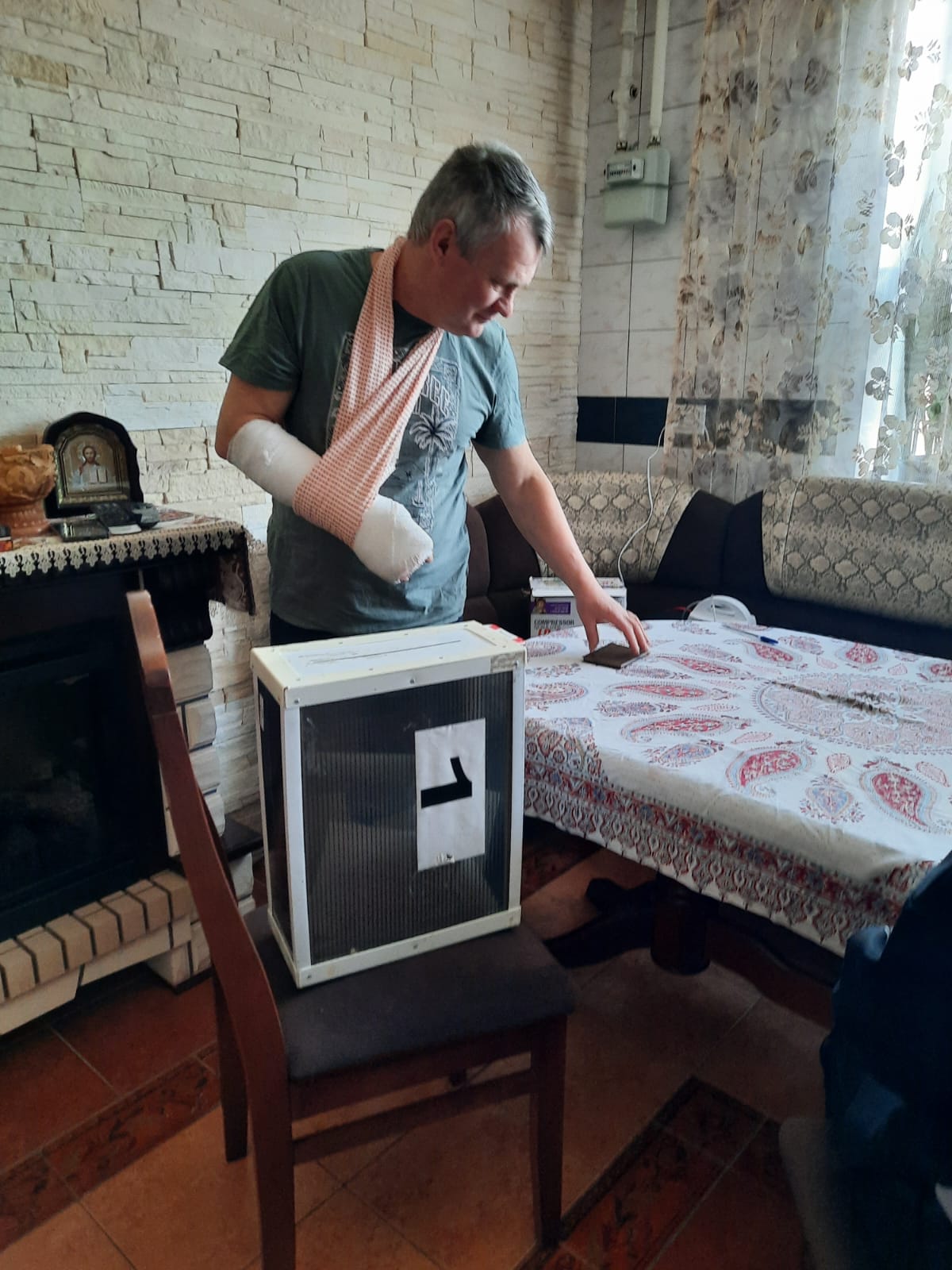 Сообщение наблюдателя — УИК №3218, Воронежская область