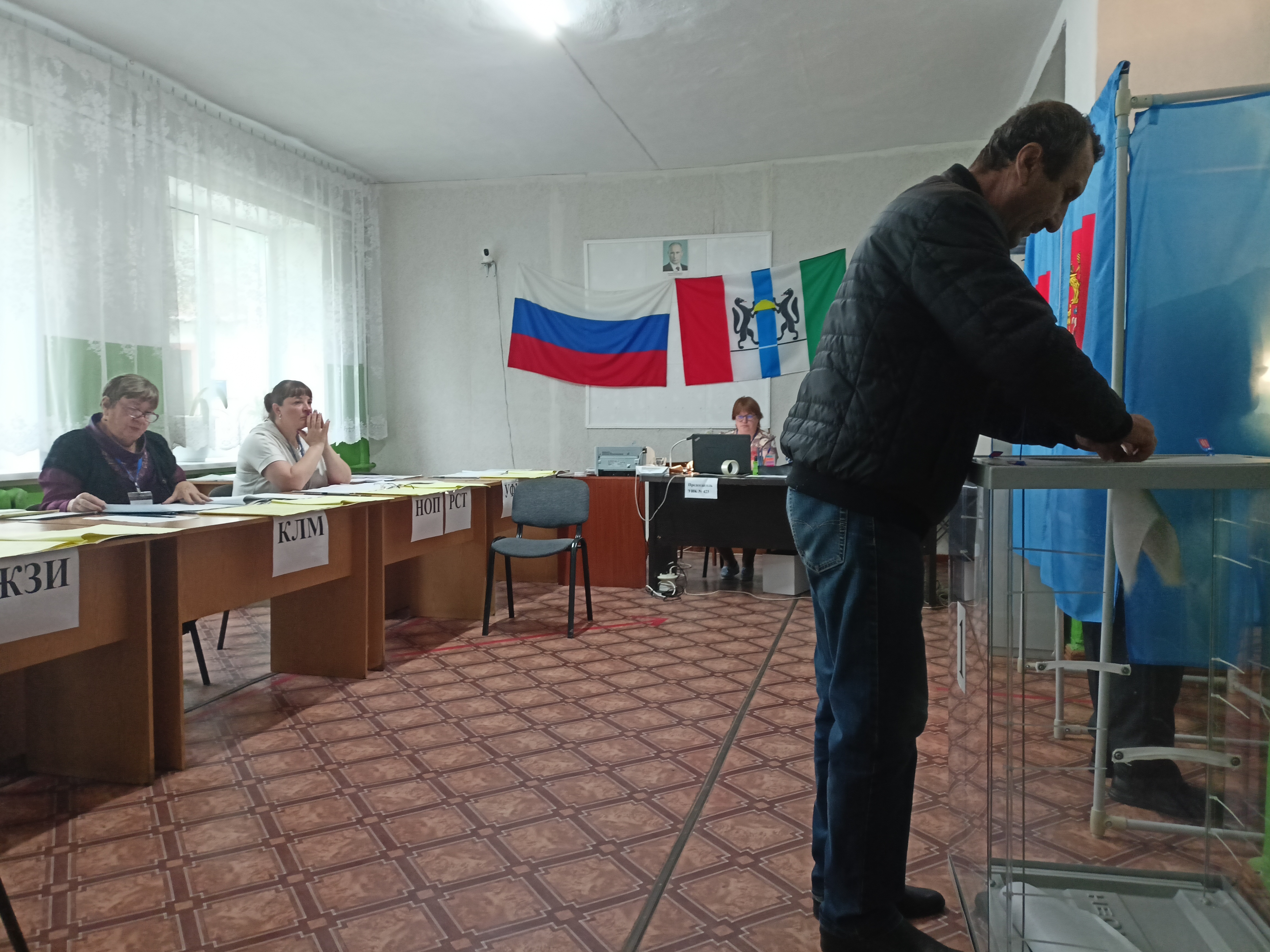 Сообщение наблюдателя — УИК №423, Новосибирская область