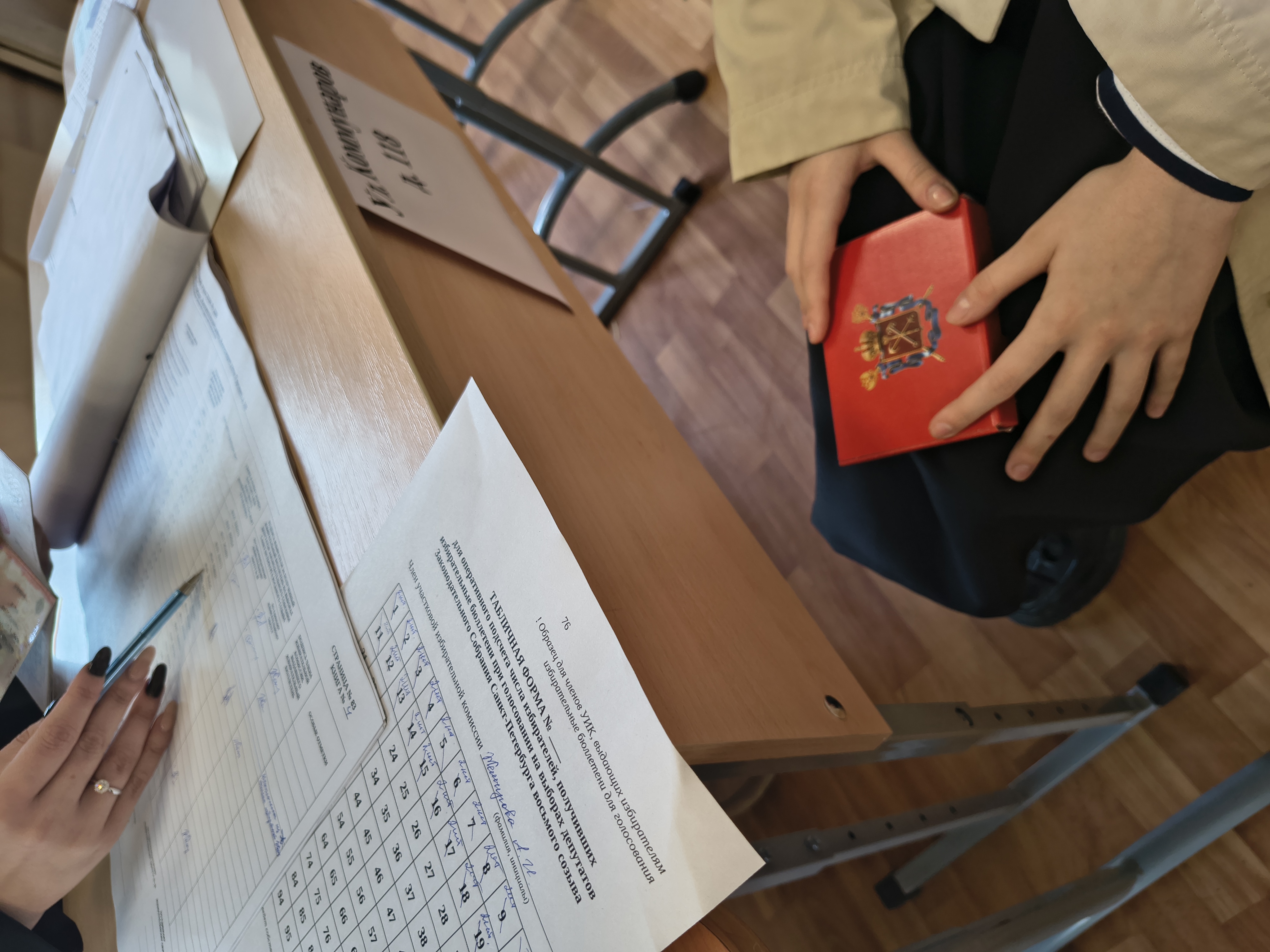 Сообщение — УИК №1186, Санкт-Петербург