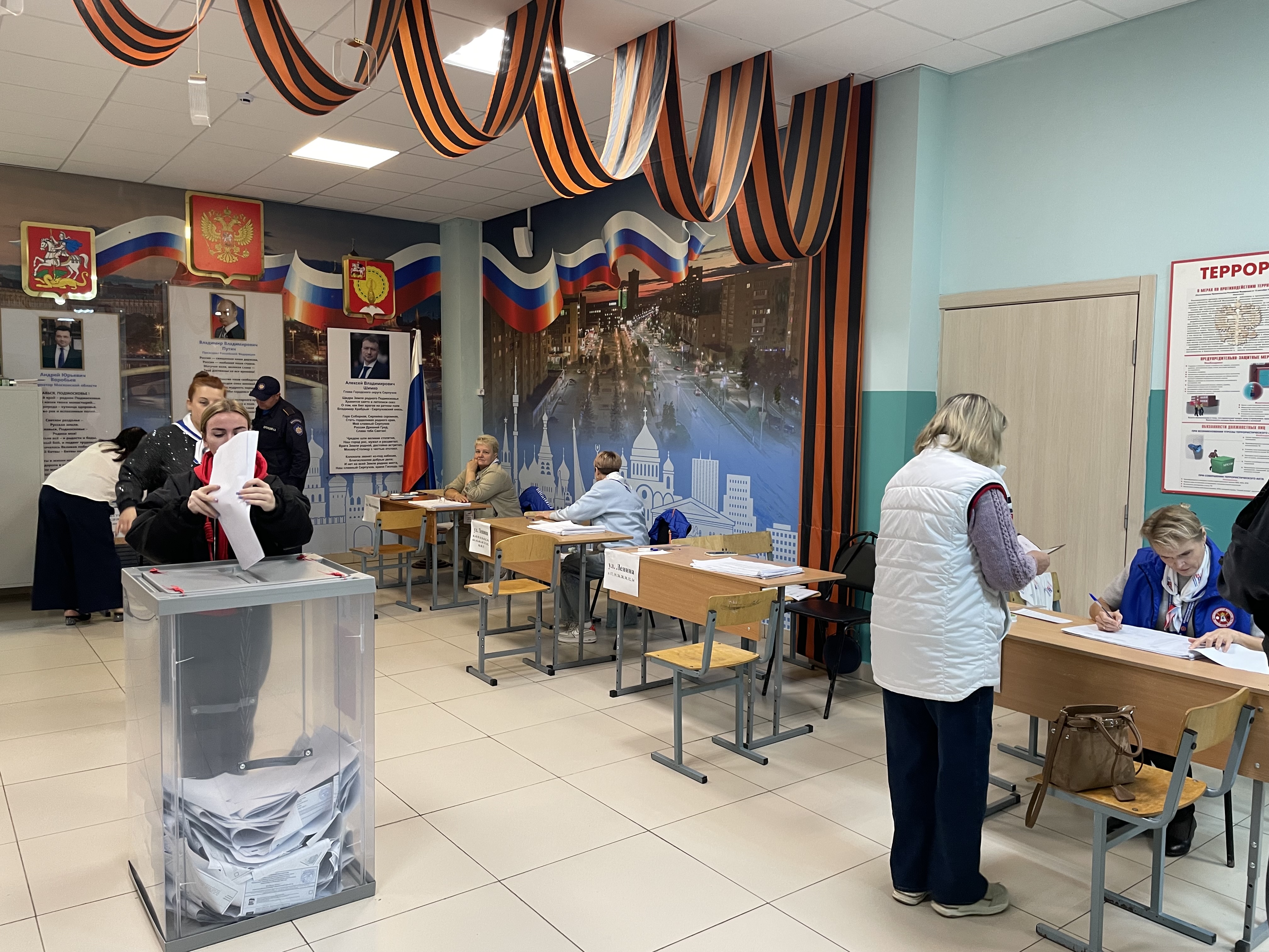 Сообщение — УИК №4215, Московская область