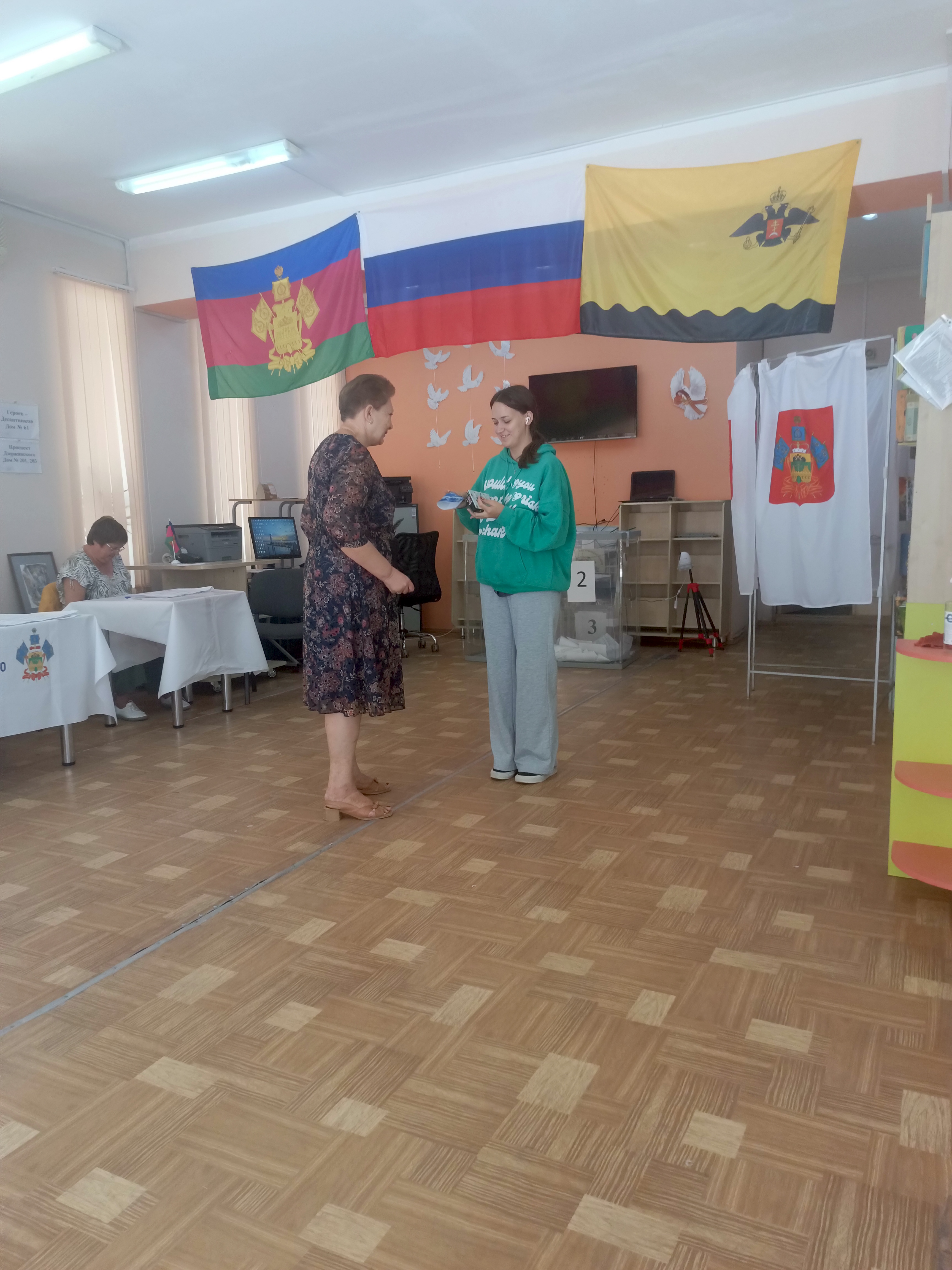 Сообщение наблюдателя — УИК №5807, Краснодарский край