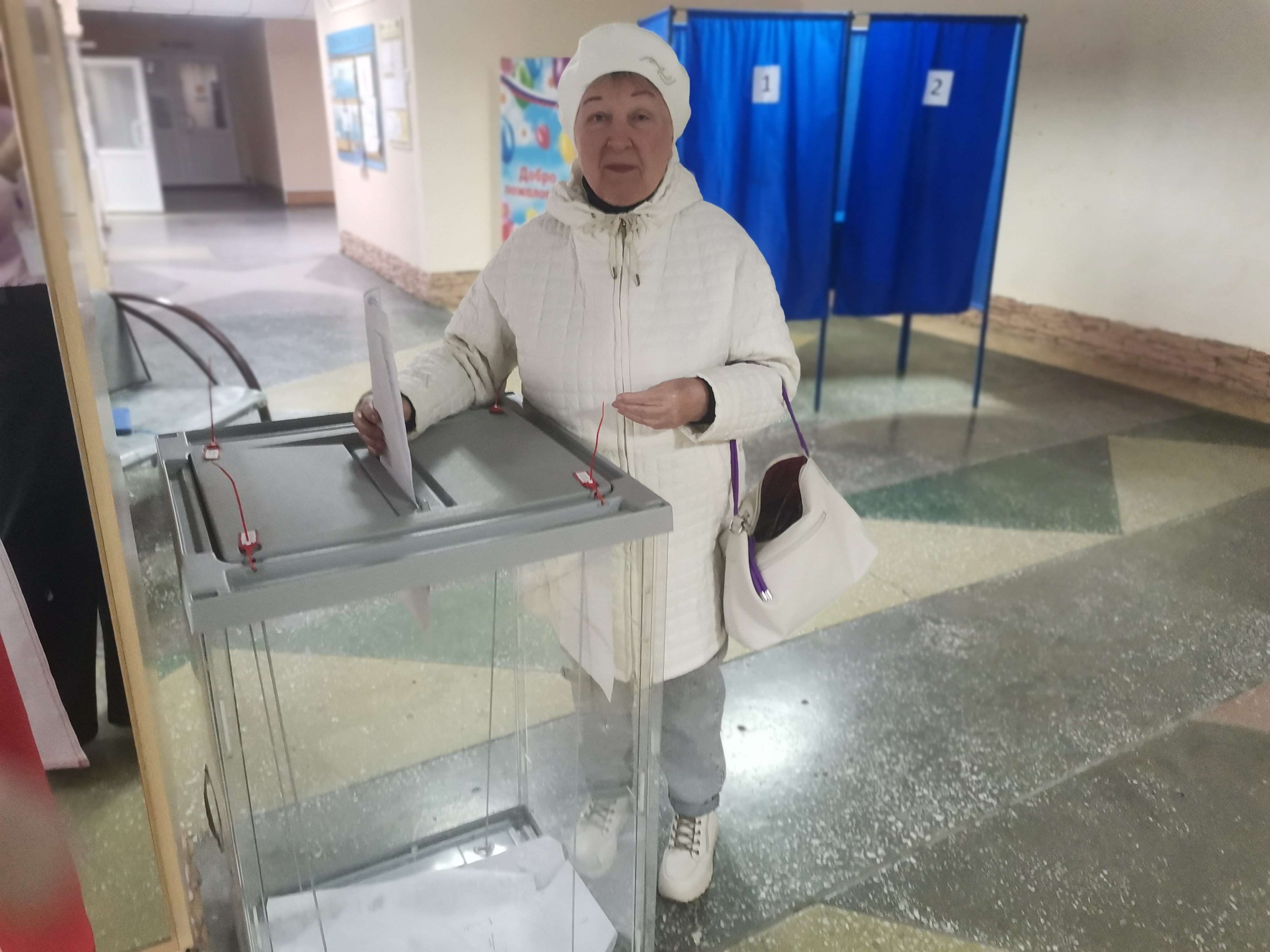 Сообщение — УИК №599, Новосибирская область