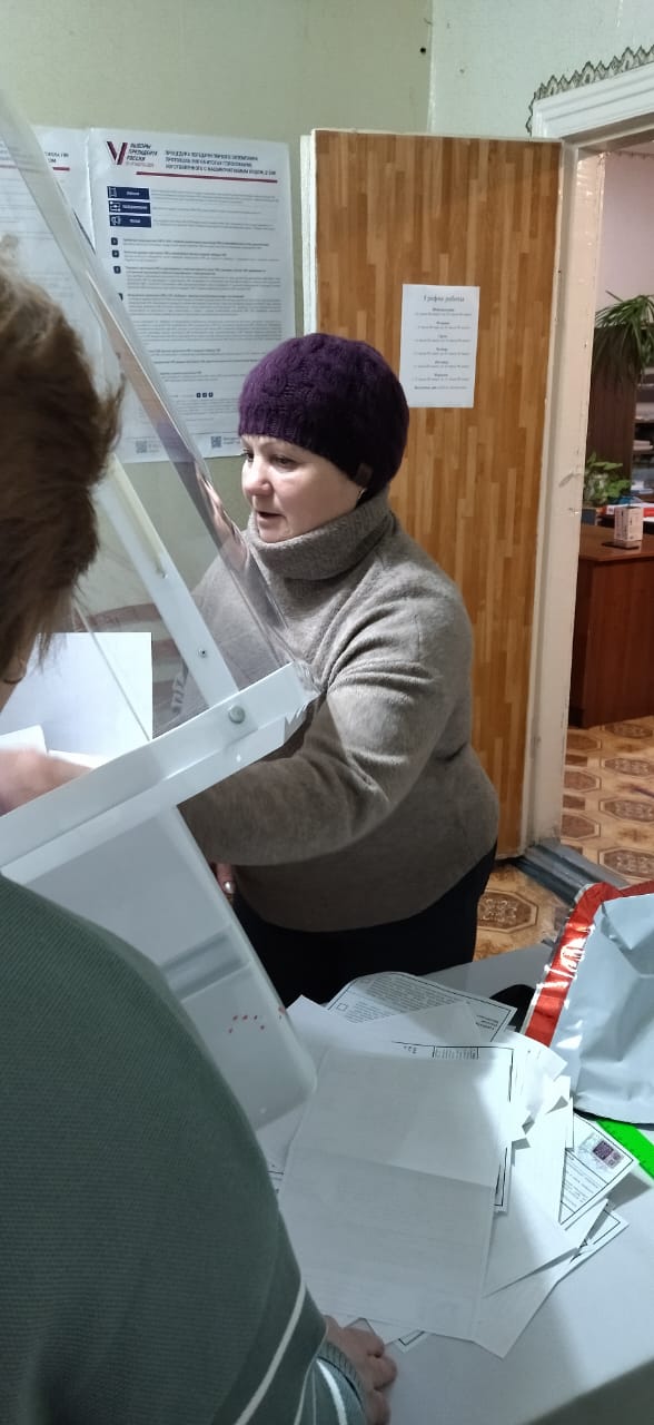Сообщение наблюдателя — УИК №3625, Воронежская область