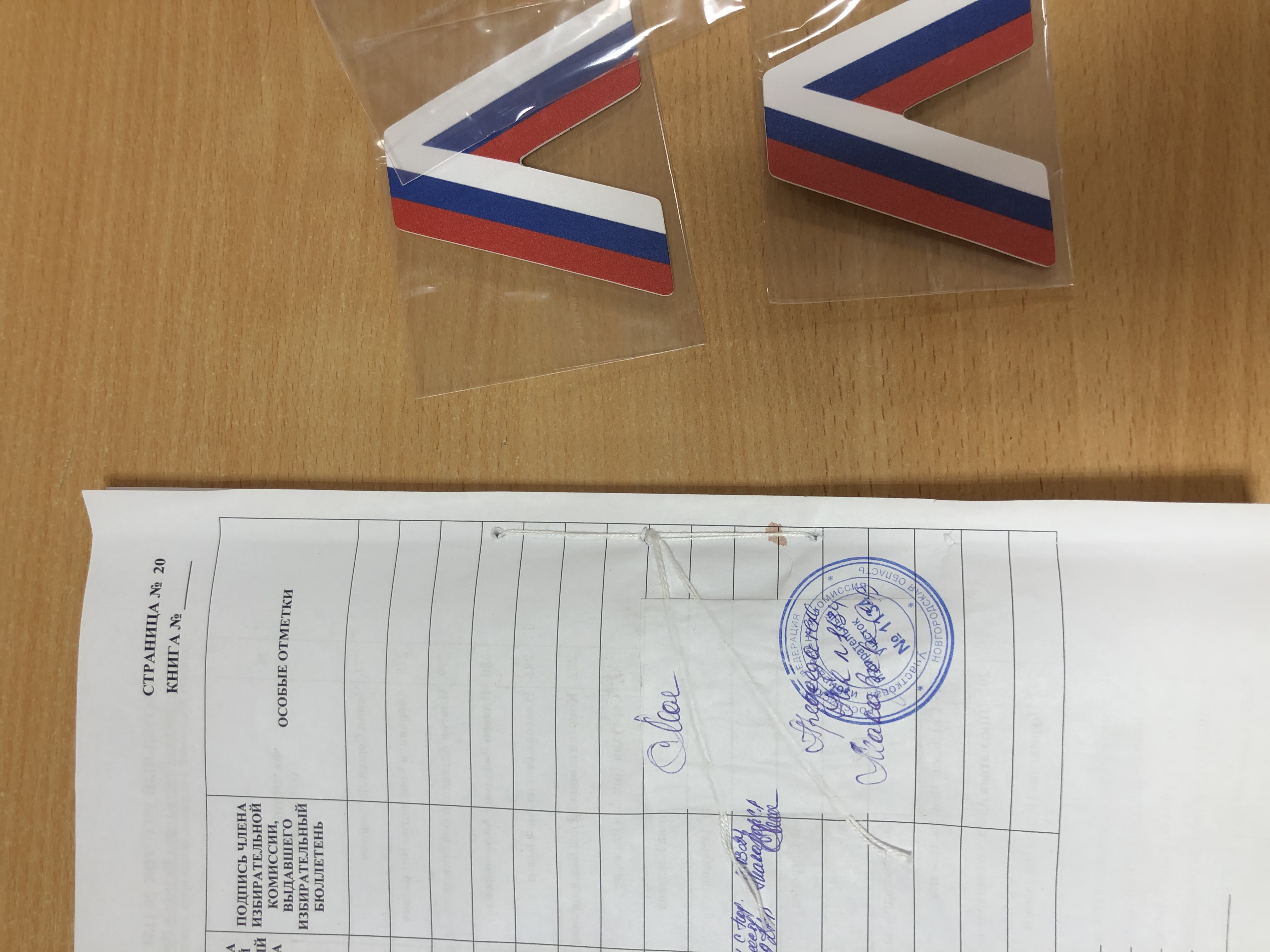 Сообщение наблюдателя — УИК №1134, Новгородская область