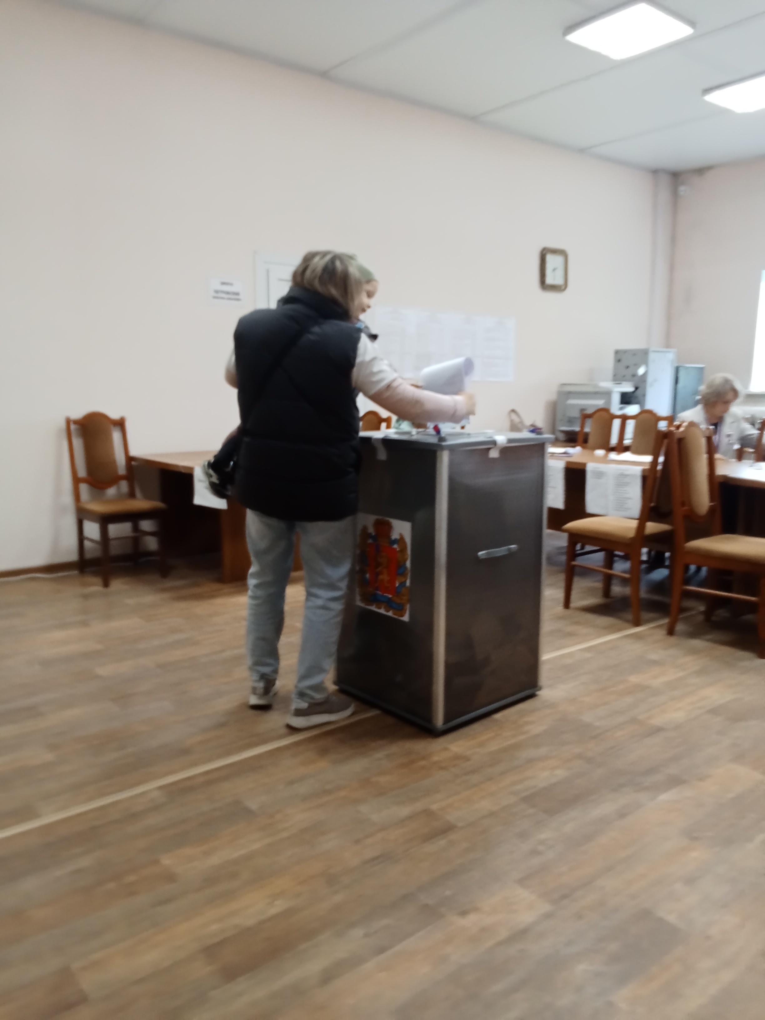 Сообщение — УИК №2383, Красноярский край