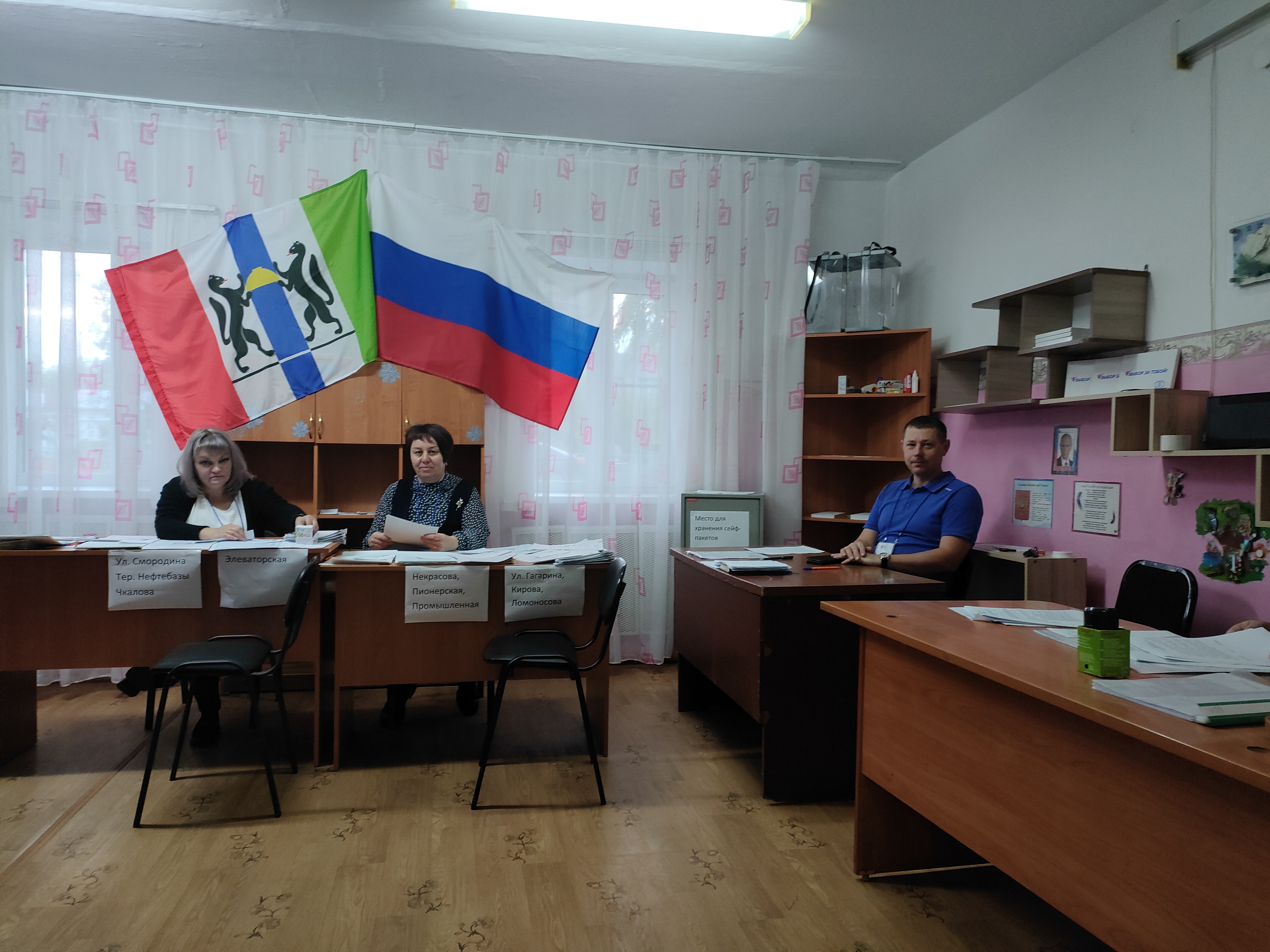 Сообщение наблюдателя — УИК №624, Новосибирская область