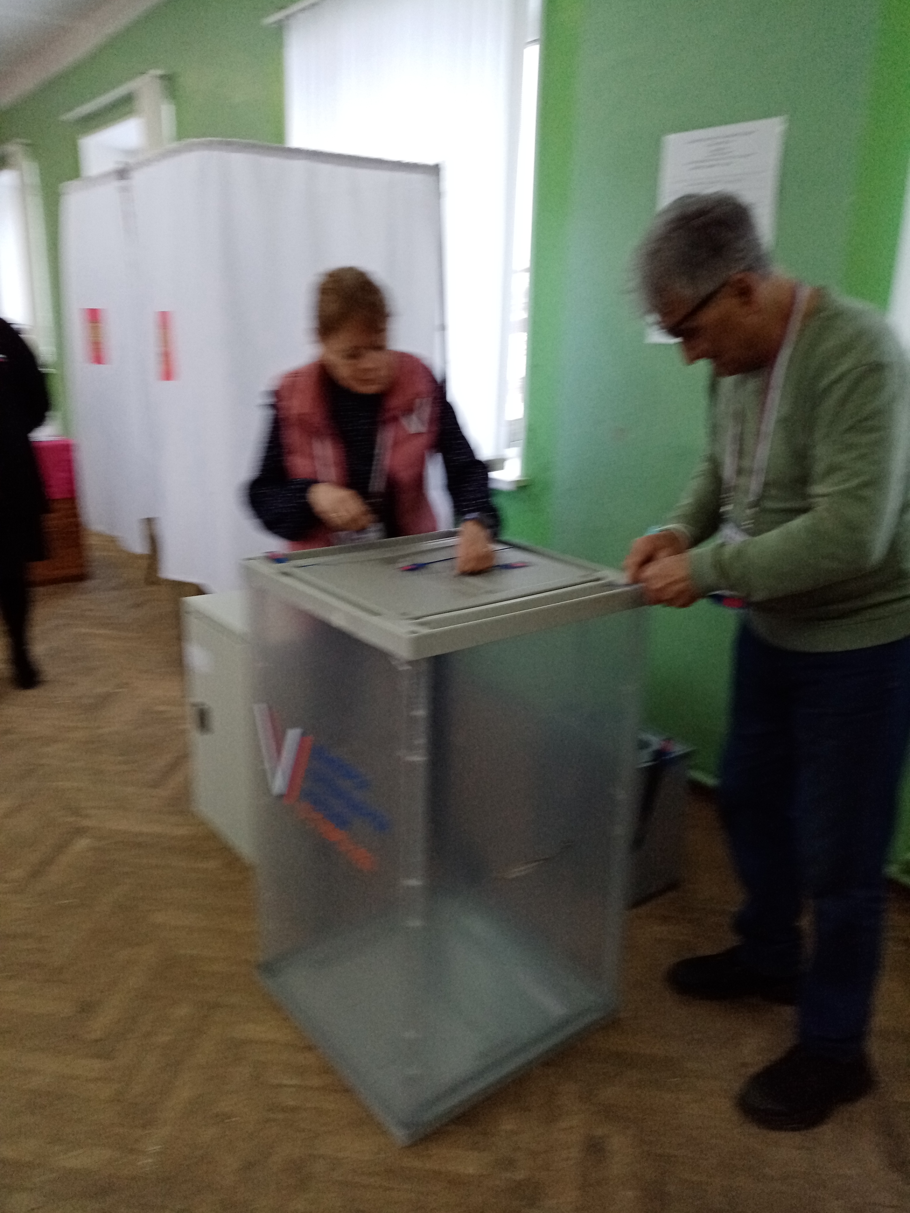 Сообщение наблюдателя — УИК №302, Новгородская область
