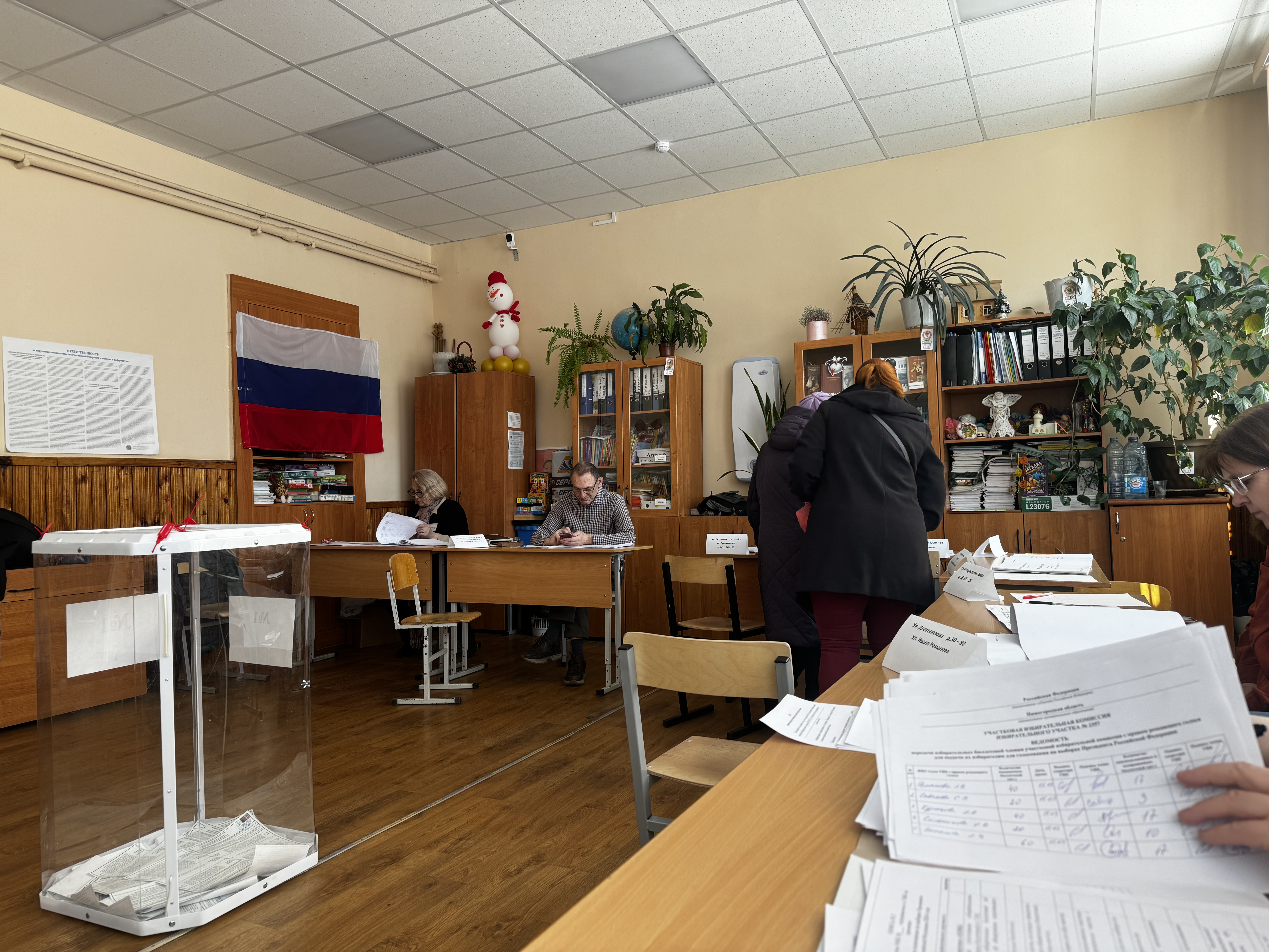 Сообщение наблюдателя — УИК №2357, Нижегородская область