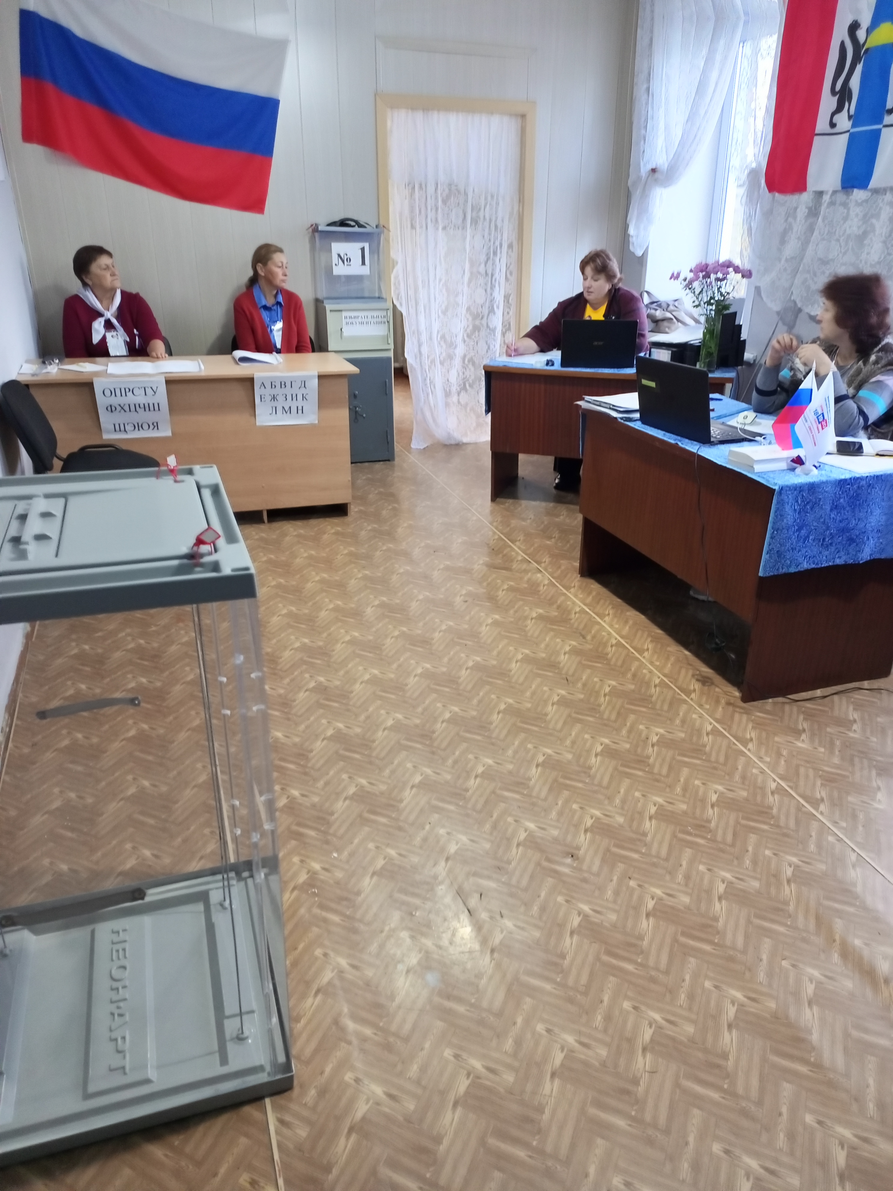 Сообщение — УИК №1073, Новосибирская область