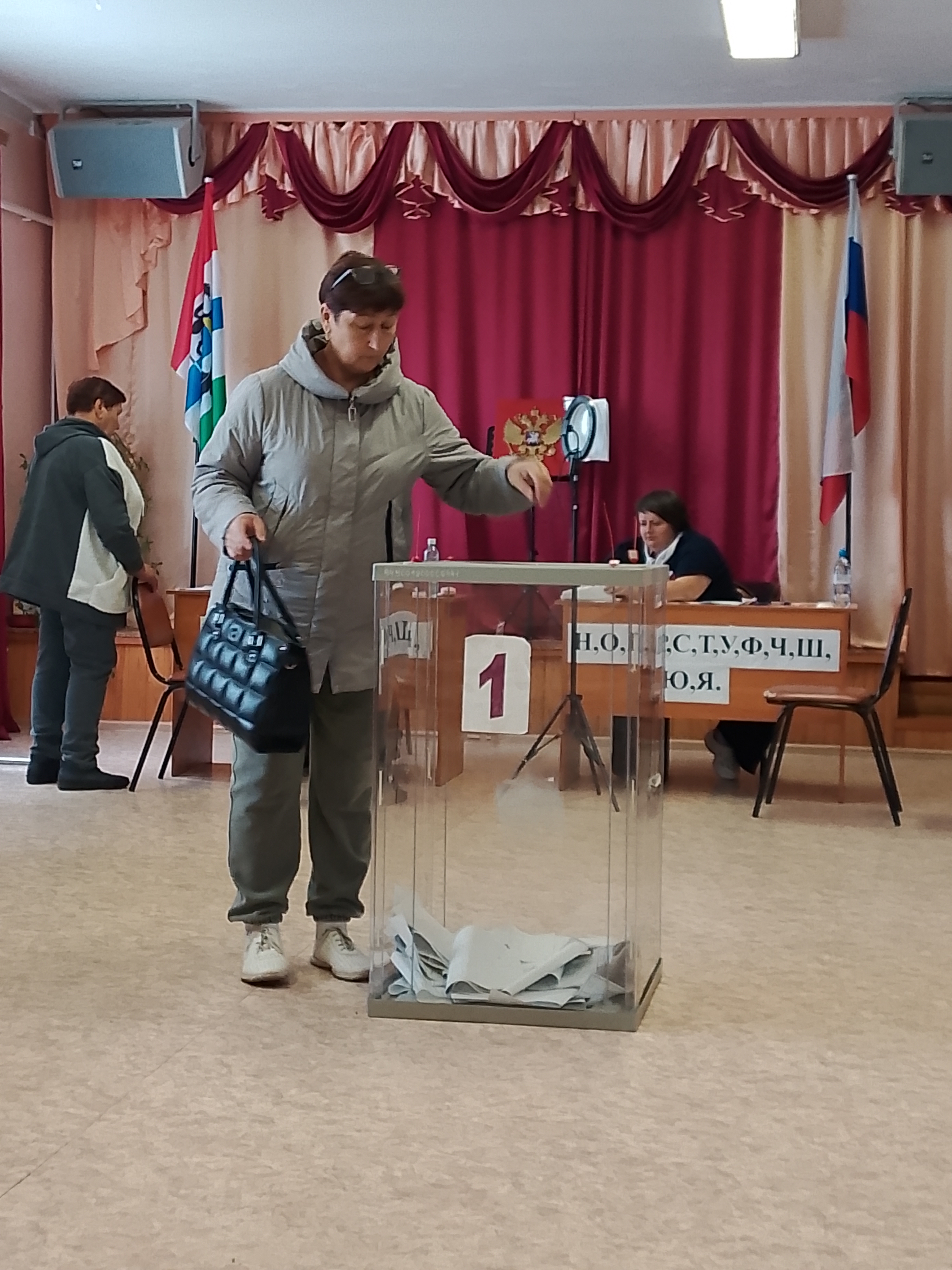 Сообщение — УИК №1084, Новосибирская область