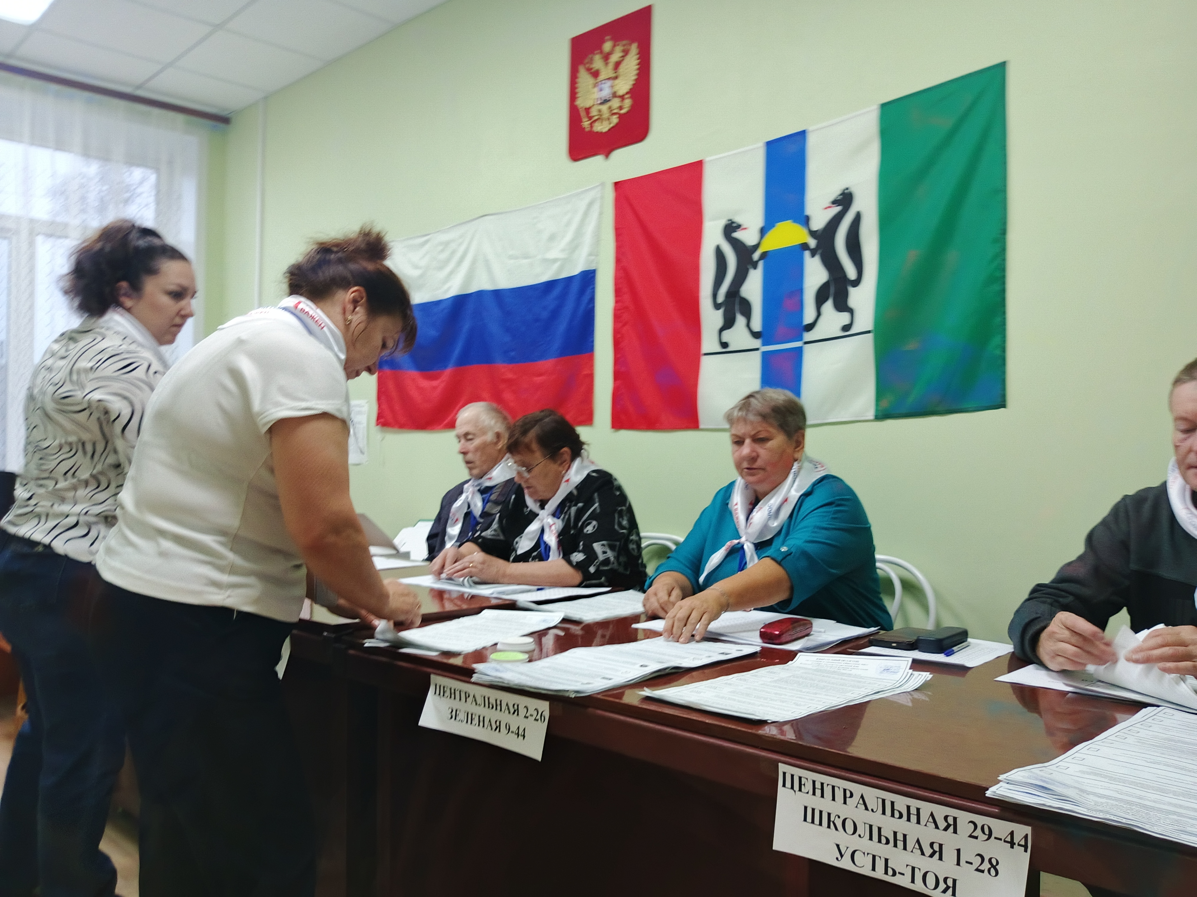 Сообщение — УИК №447, Новосибирская область