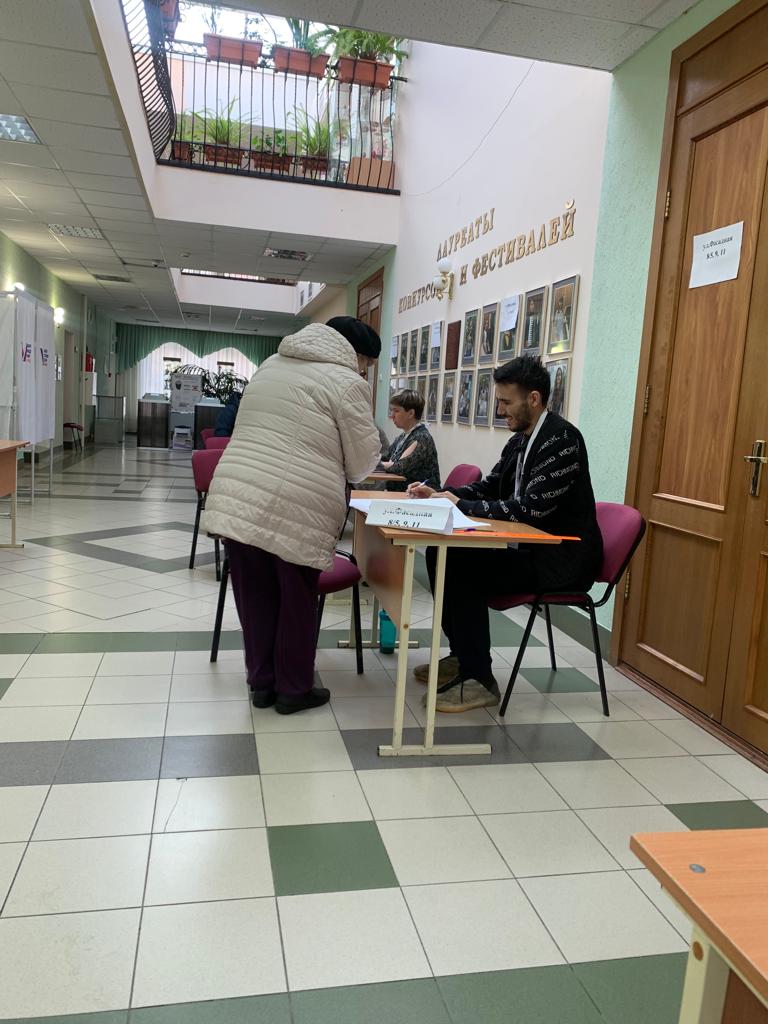 Сообщение наблюдателя — УИК №3926, Московская область