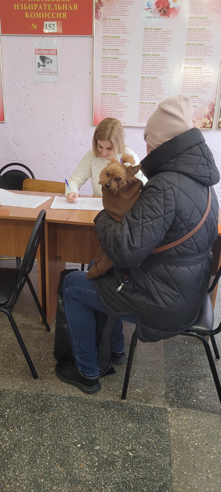 Сообщение наблюдателя — УИК №152, Белгородская область