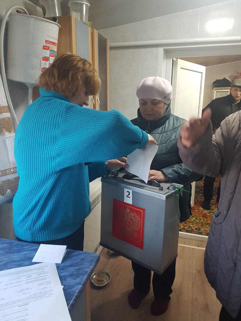 Сообщение наблюдателя — УИК №2709, Волгоградская область