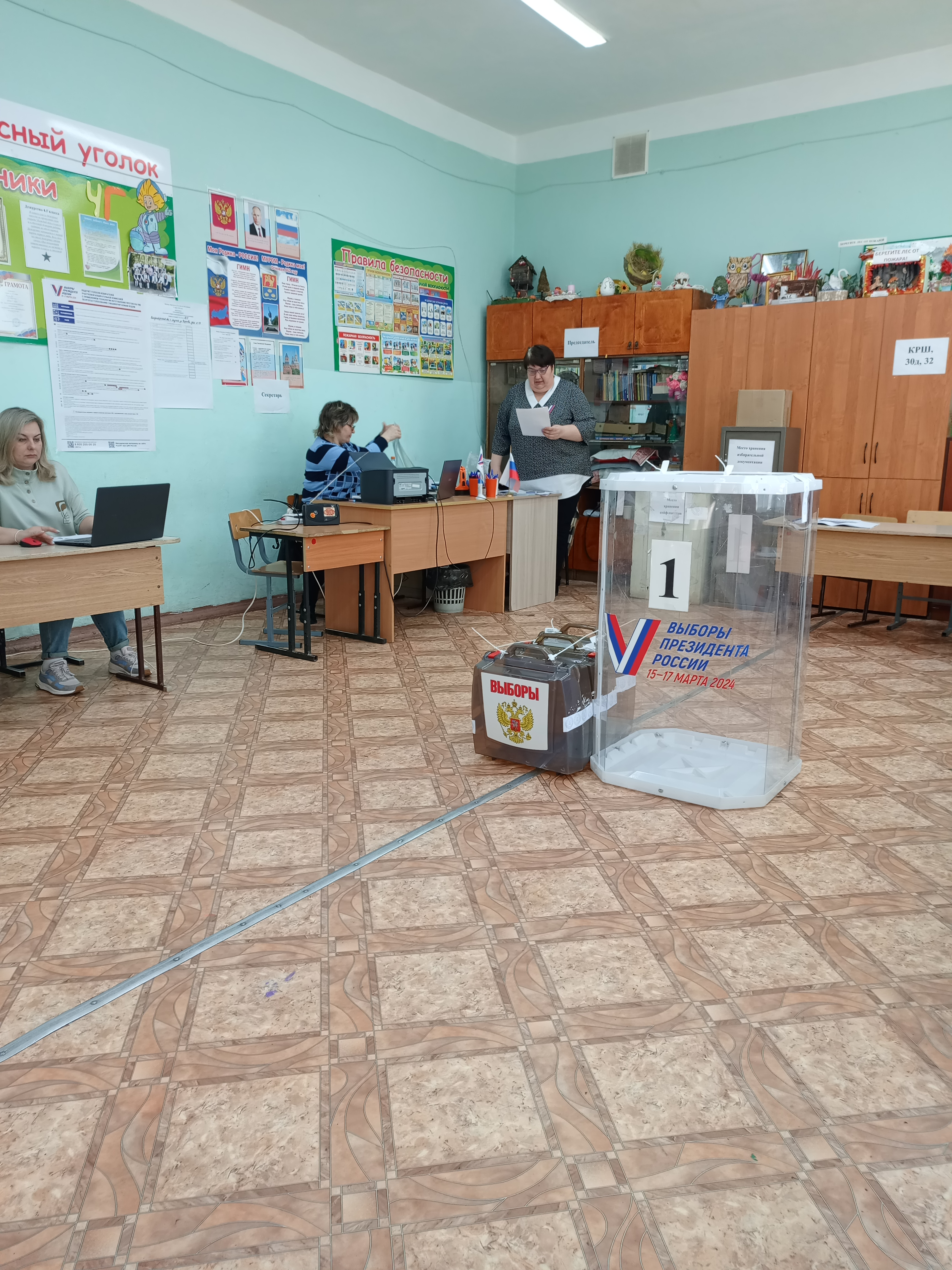 Сообщение наблюдателя — УИК №857, Владимирская область
