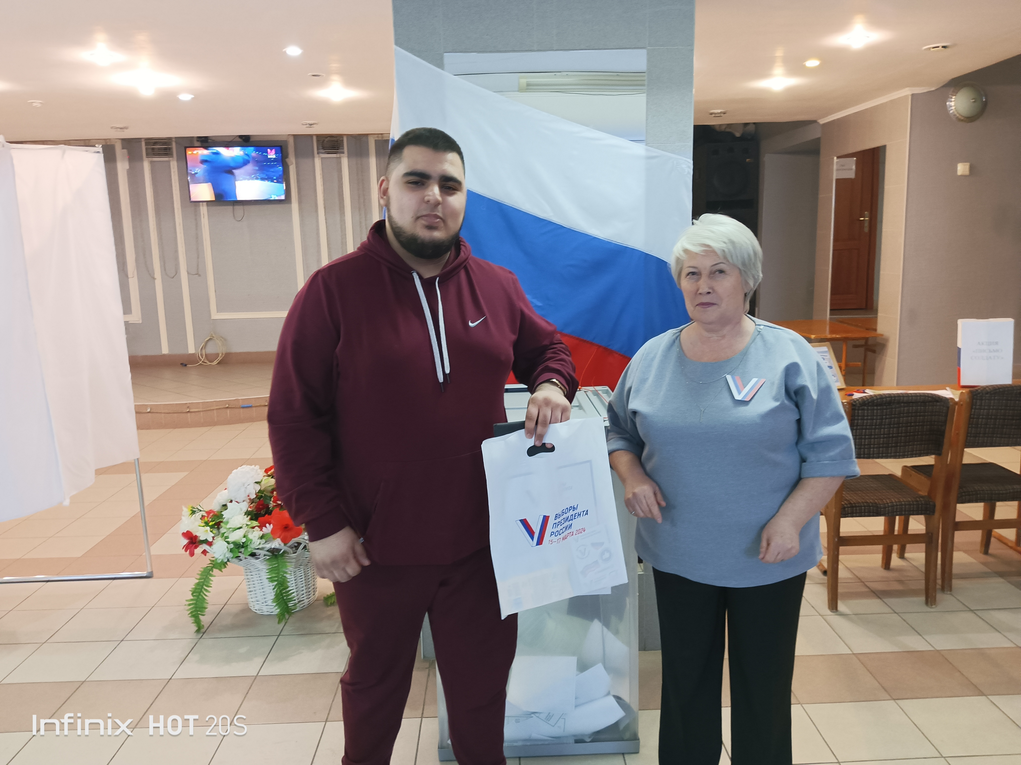 Сообщение наблюдателя — УИК №1691, Красноярский край