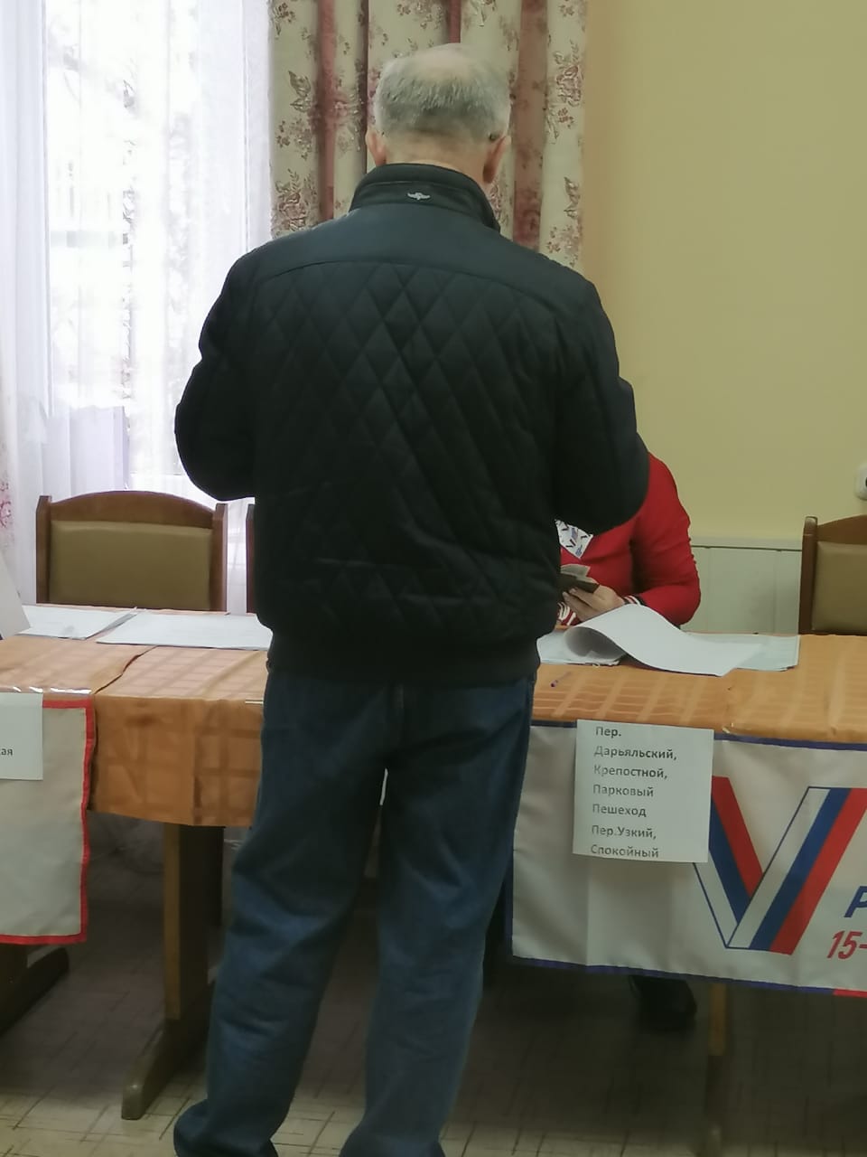 Сообщение наблюдателя — УИК №587, Ставропольский край