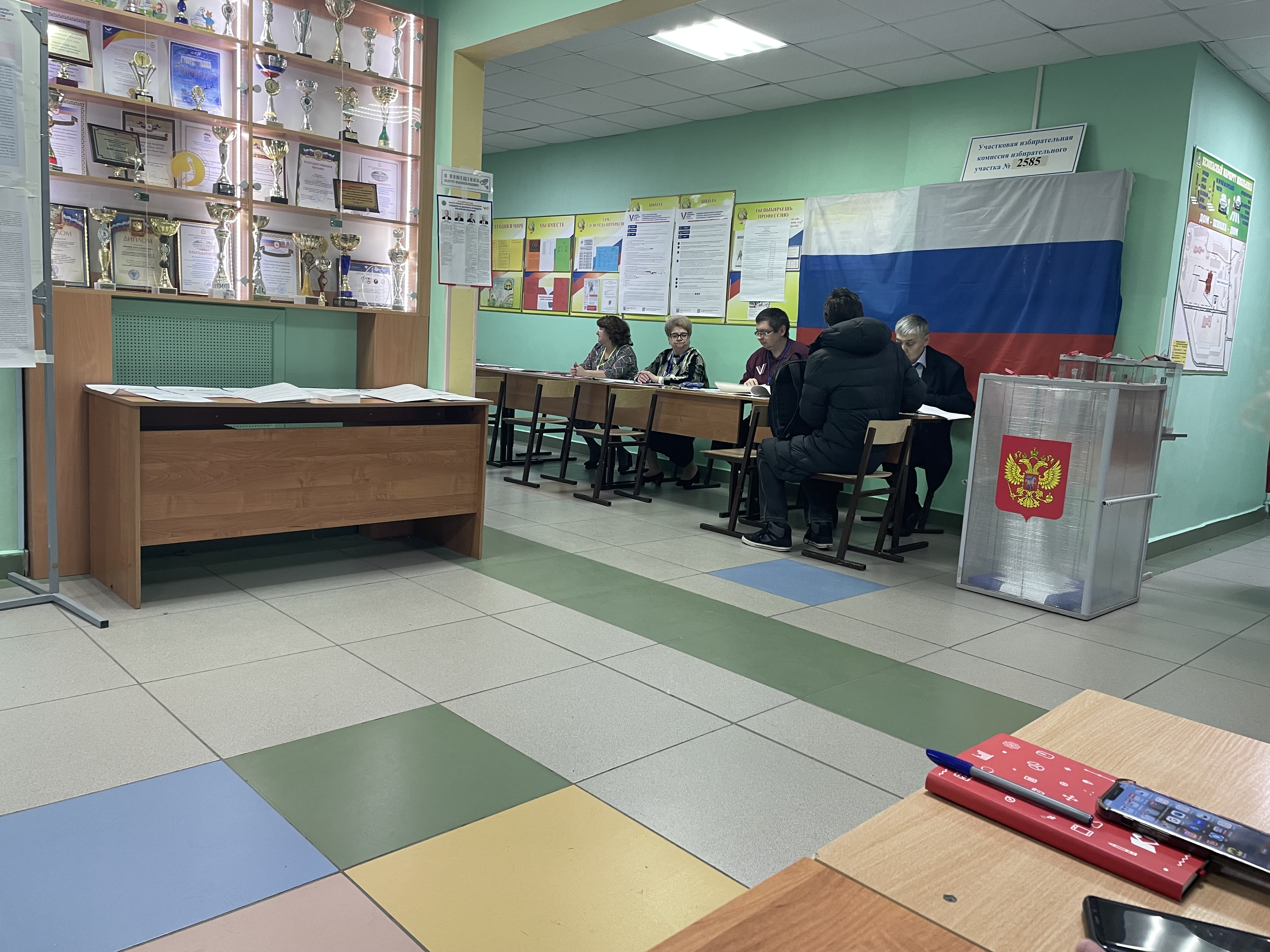 Сообщение наблюдателя — УИК №2585, Нижегородская область