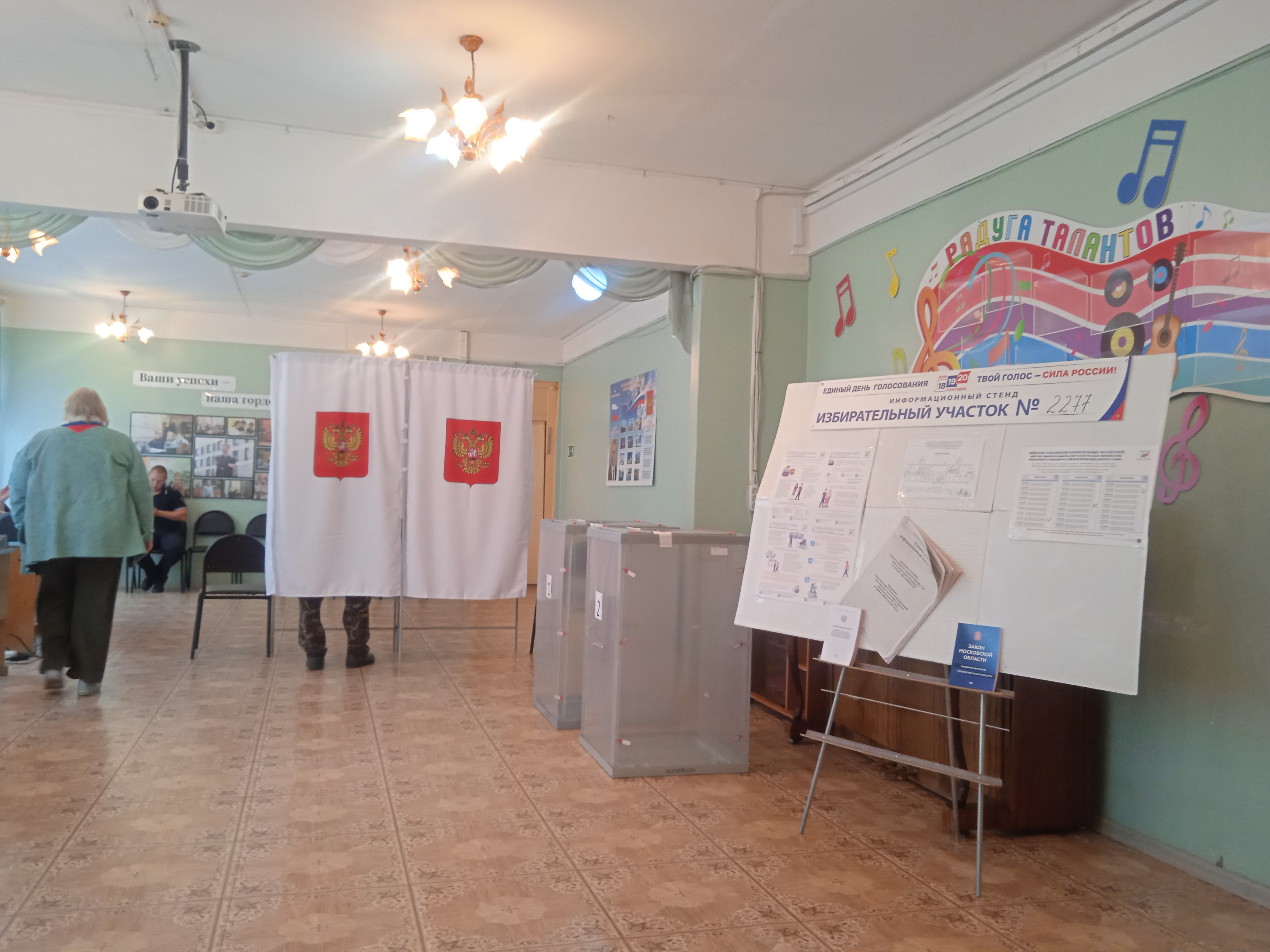 Сообщение — УИК №2277, Московская область