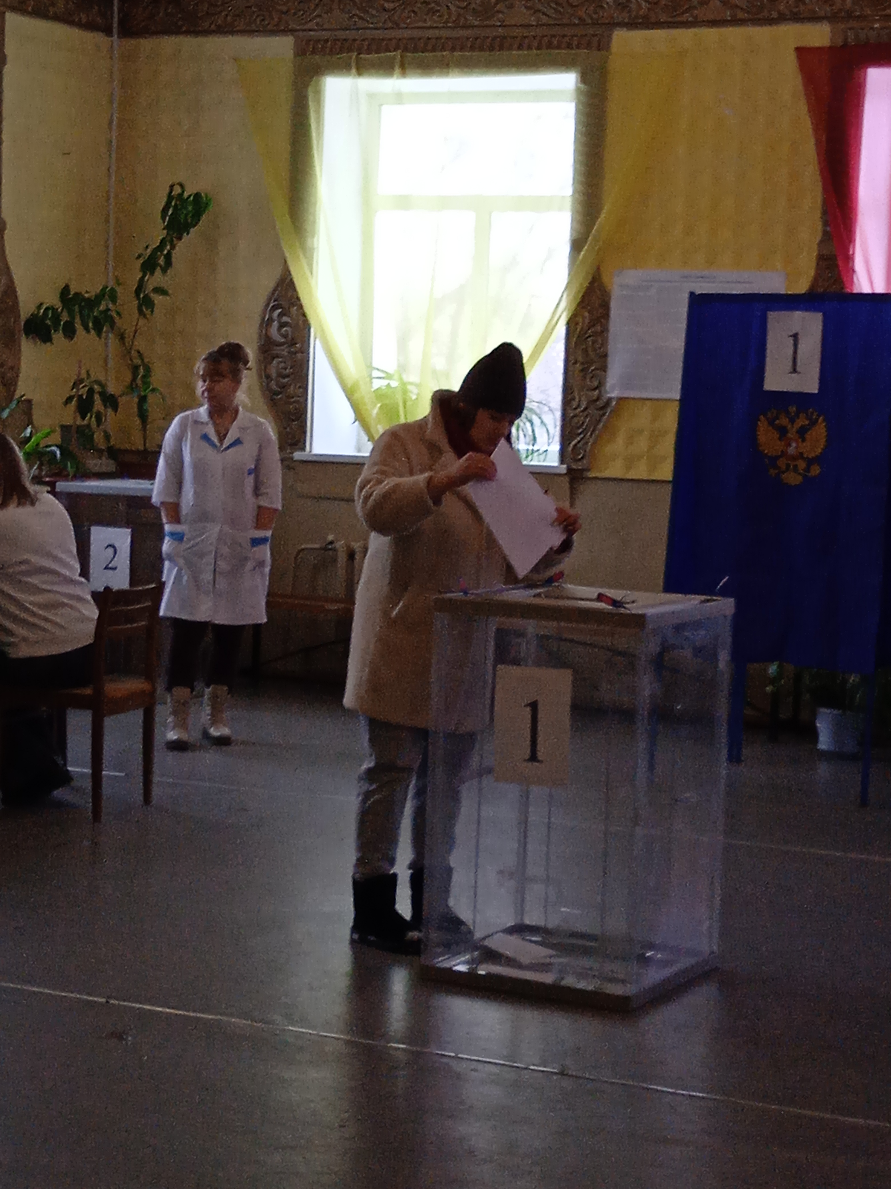 Сообщение наблюдателя — УИК №1220, Новосибирская область