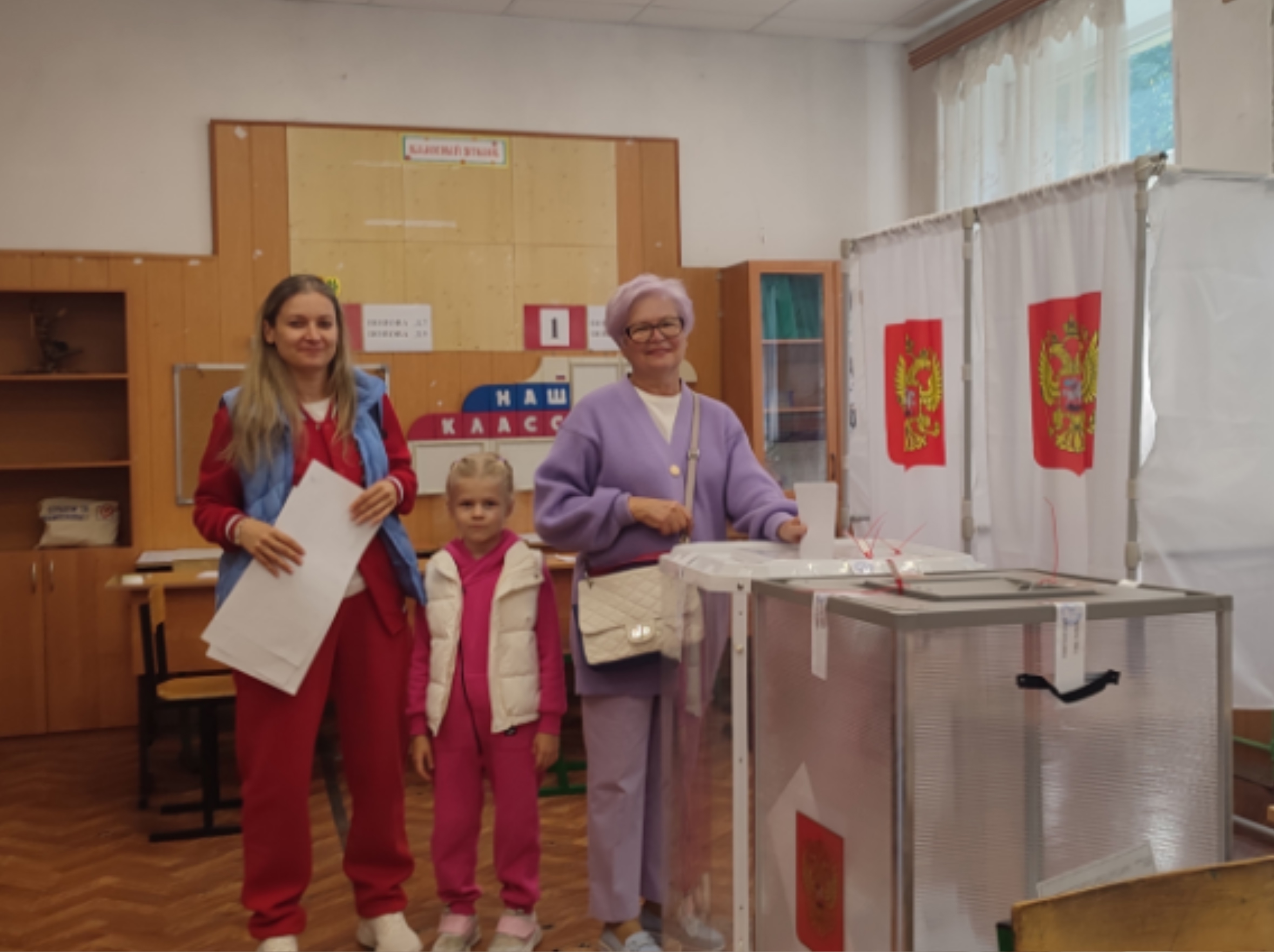Сообщение — УИК №3838, Московская область