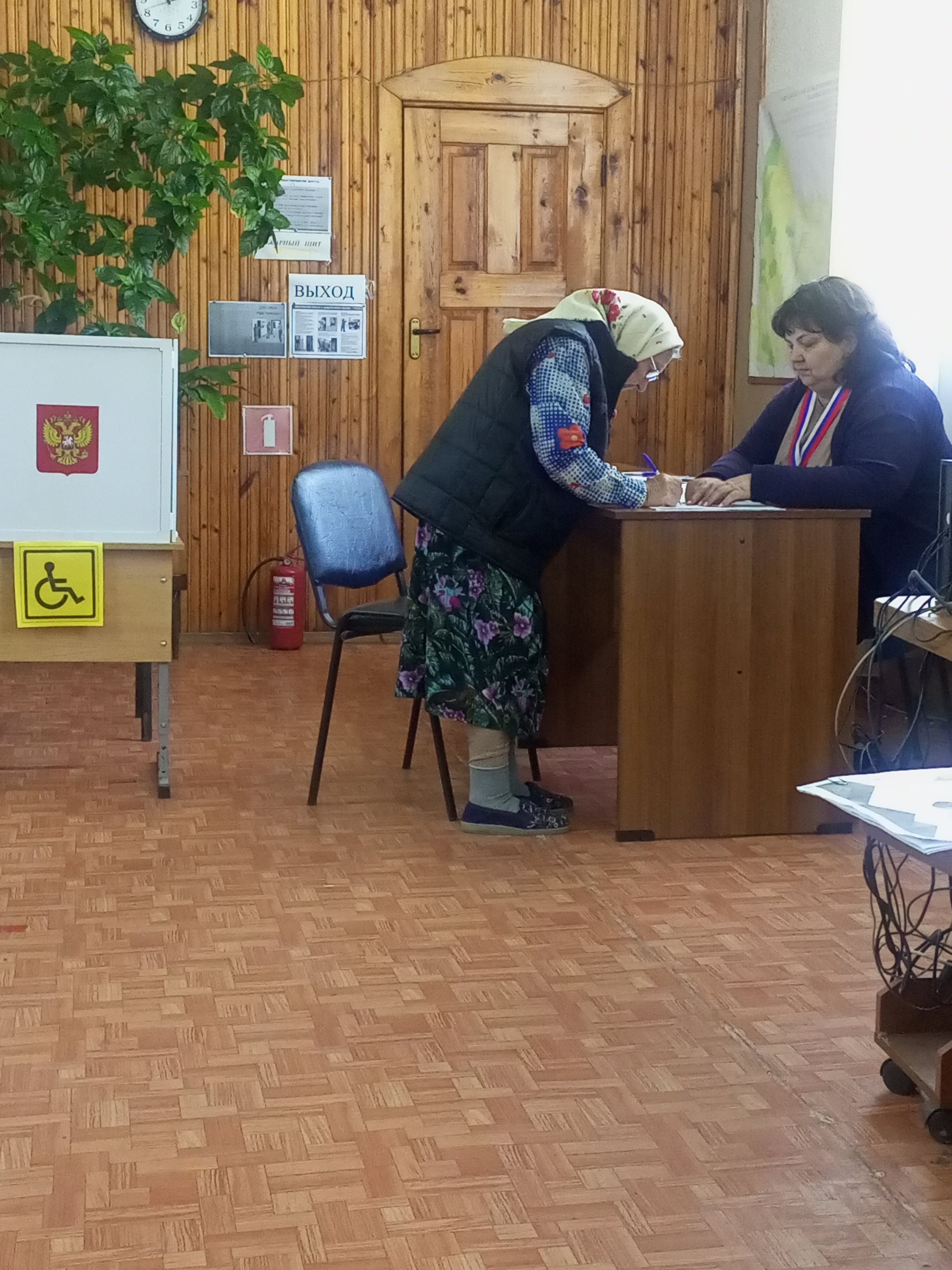 Сообщение наблюдателя — УИК №205, Псковская область