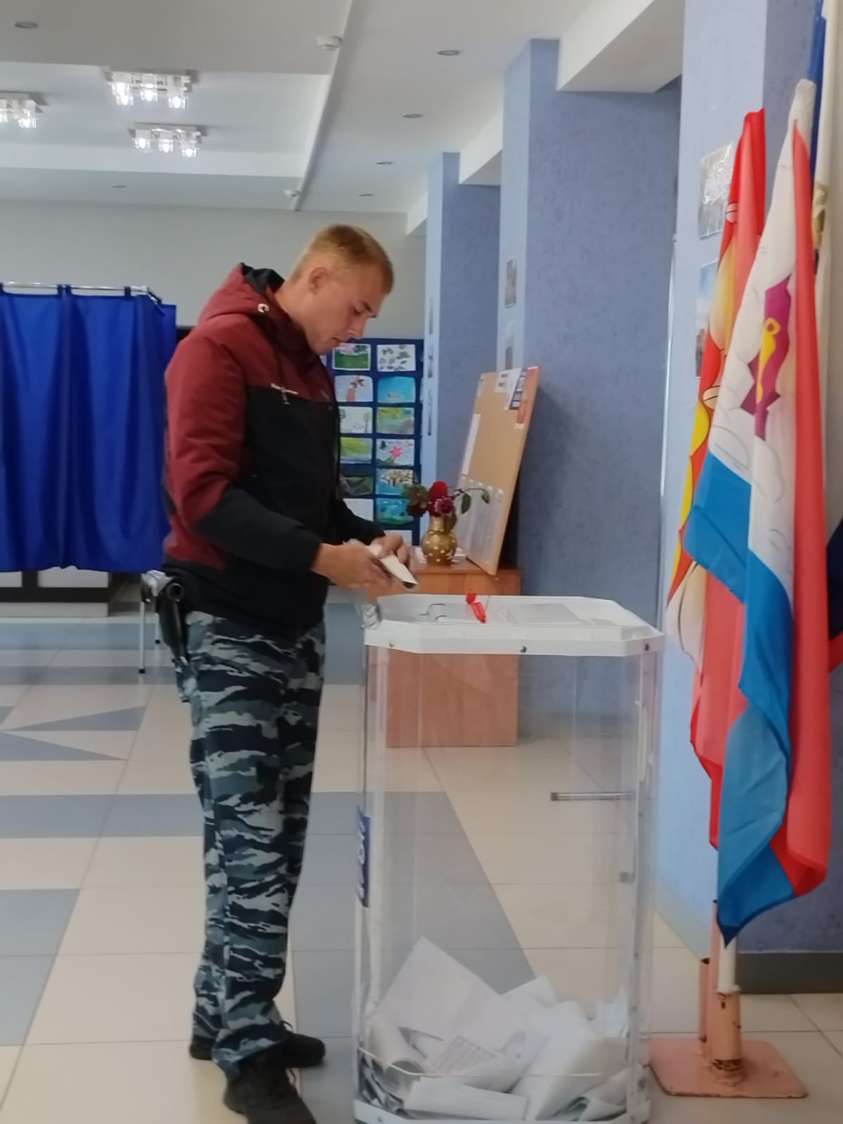 Сообщение наблюдателя — УИК №3127, Воронежская область
