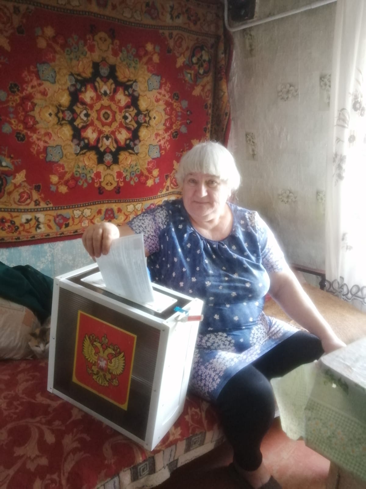 Сообщение наблюдателя — УИК №3015, Воронежская область